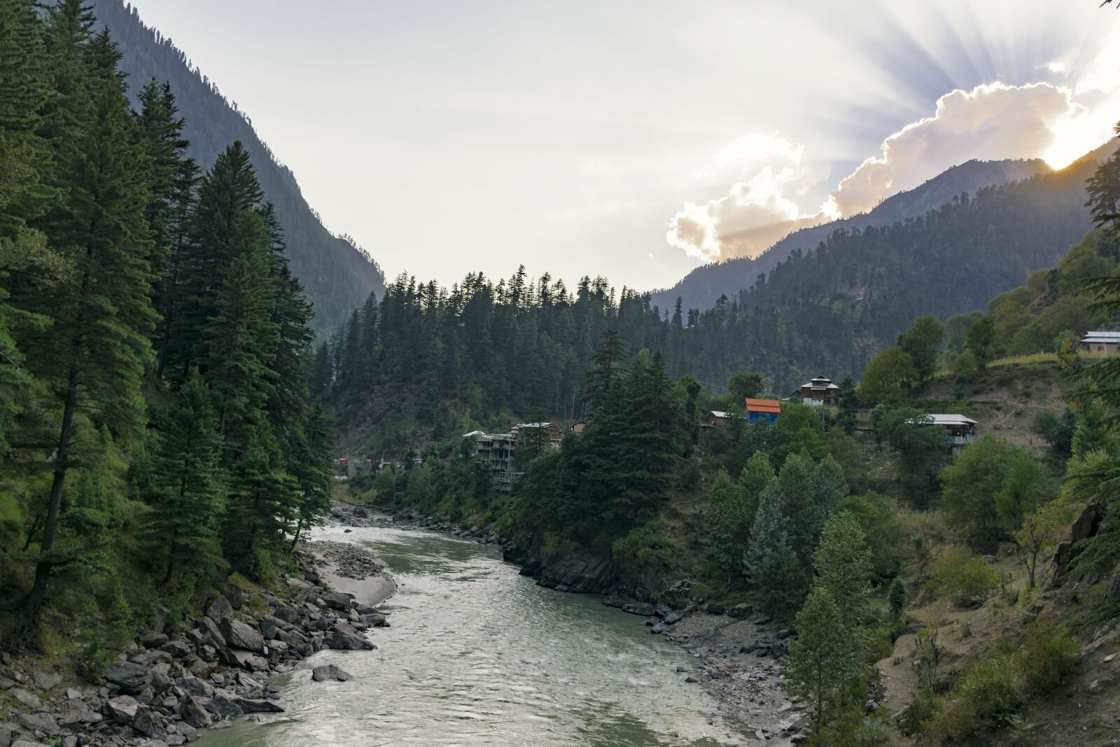 Nikon D7100 sample photo. Neelum, valley, river photography