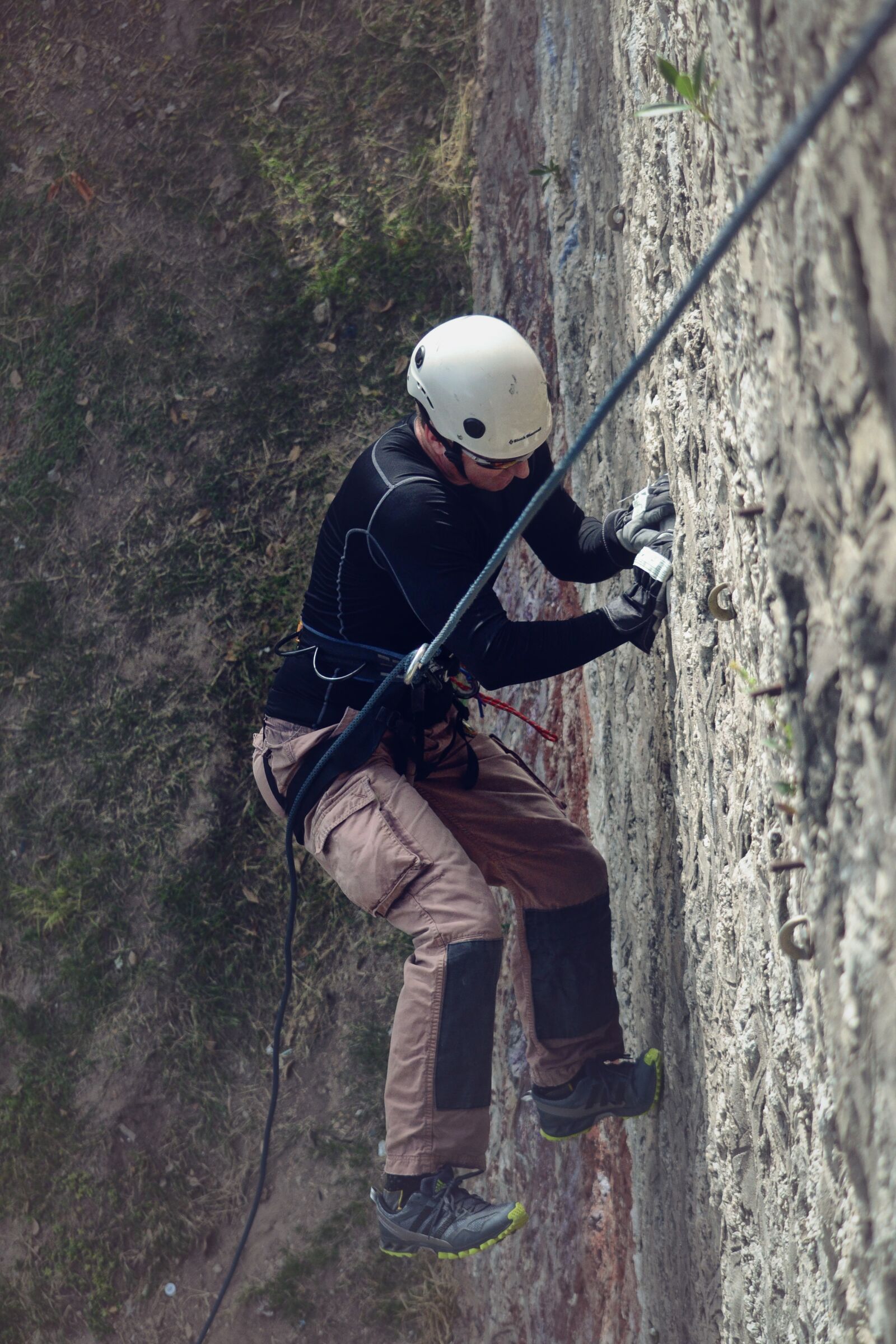 Nikon D3100 sample photo. Mountain climber, mountain climbing photography