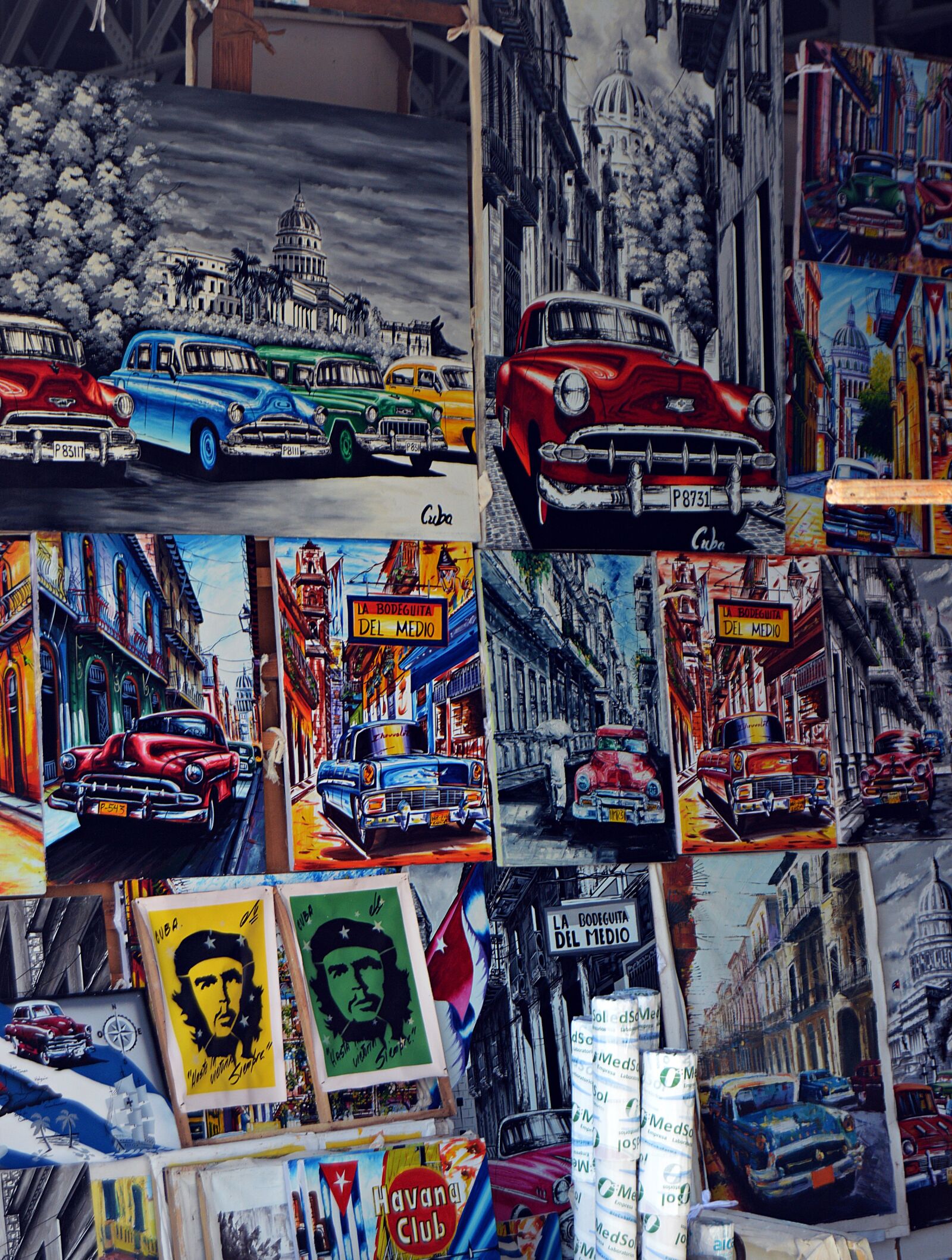 Nikon D3200 sample photo. Art, painting, cuba photography