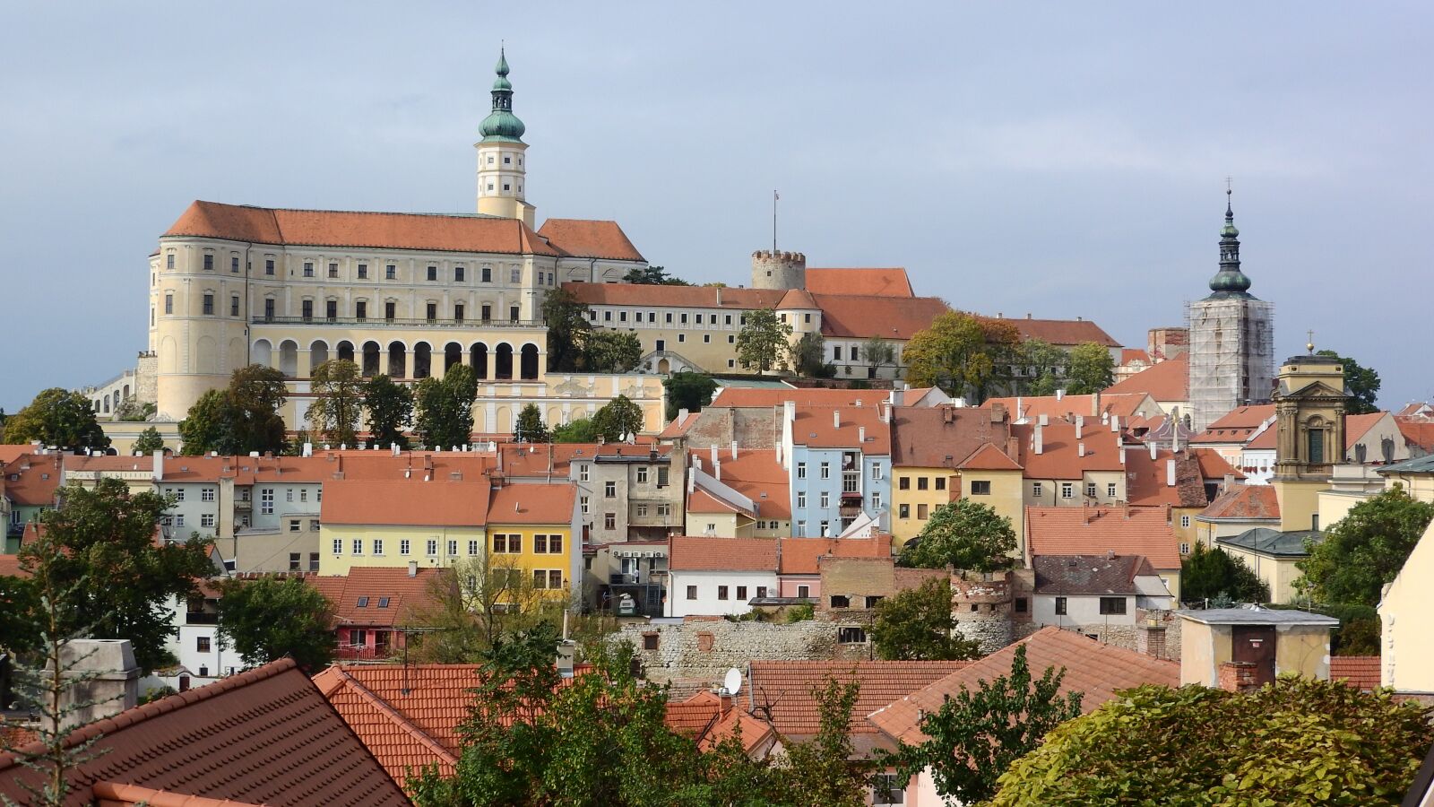 Nikon Coolpix P610 sample photo. Mikulov, mikulov castle, moravia photography