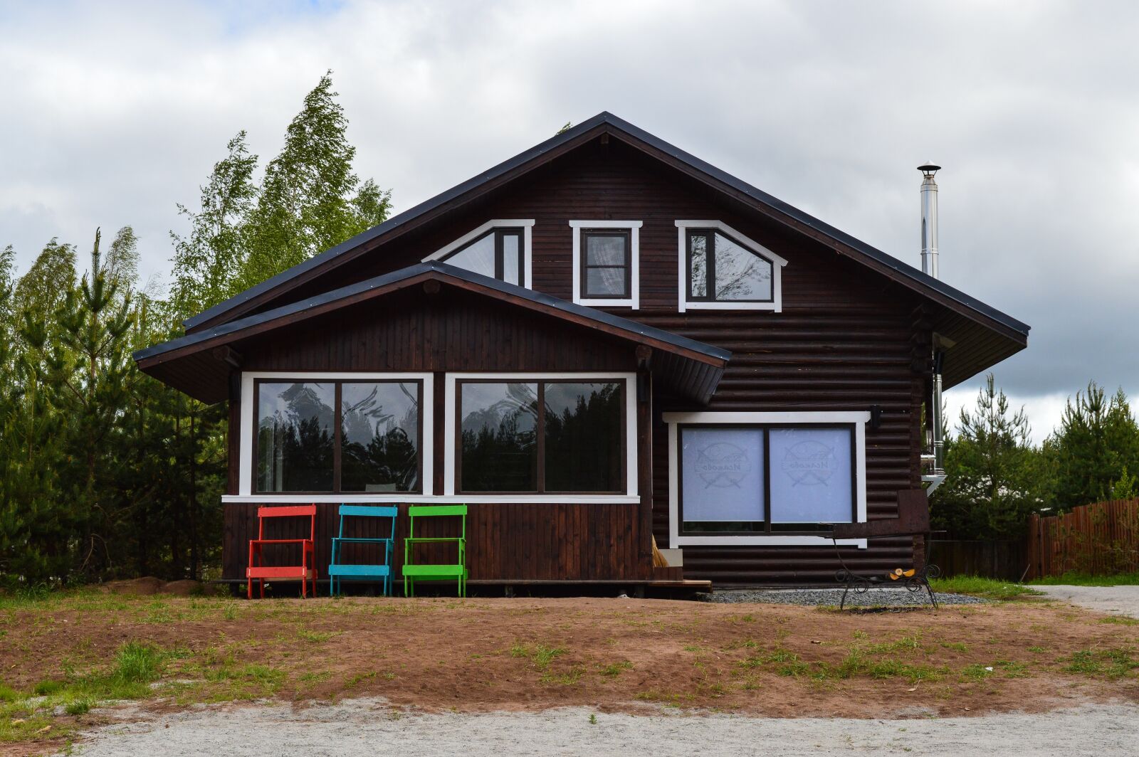 Nikon D3200 sample photo. The camp site, cottage photography
