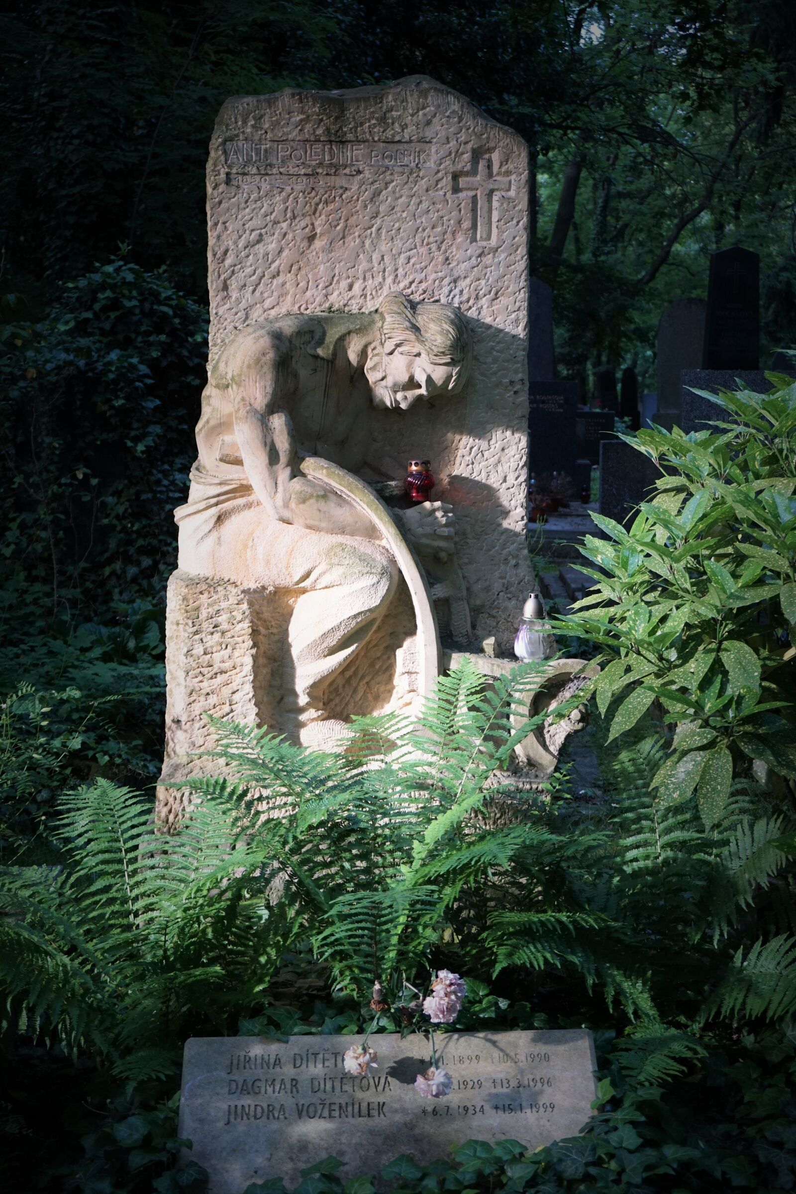 Sony a6000 sample photo. Ol any cemetery, czech photography