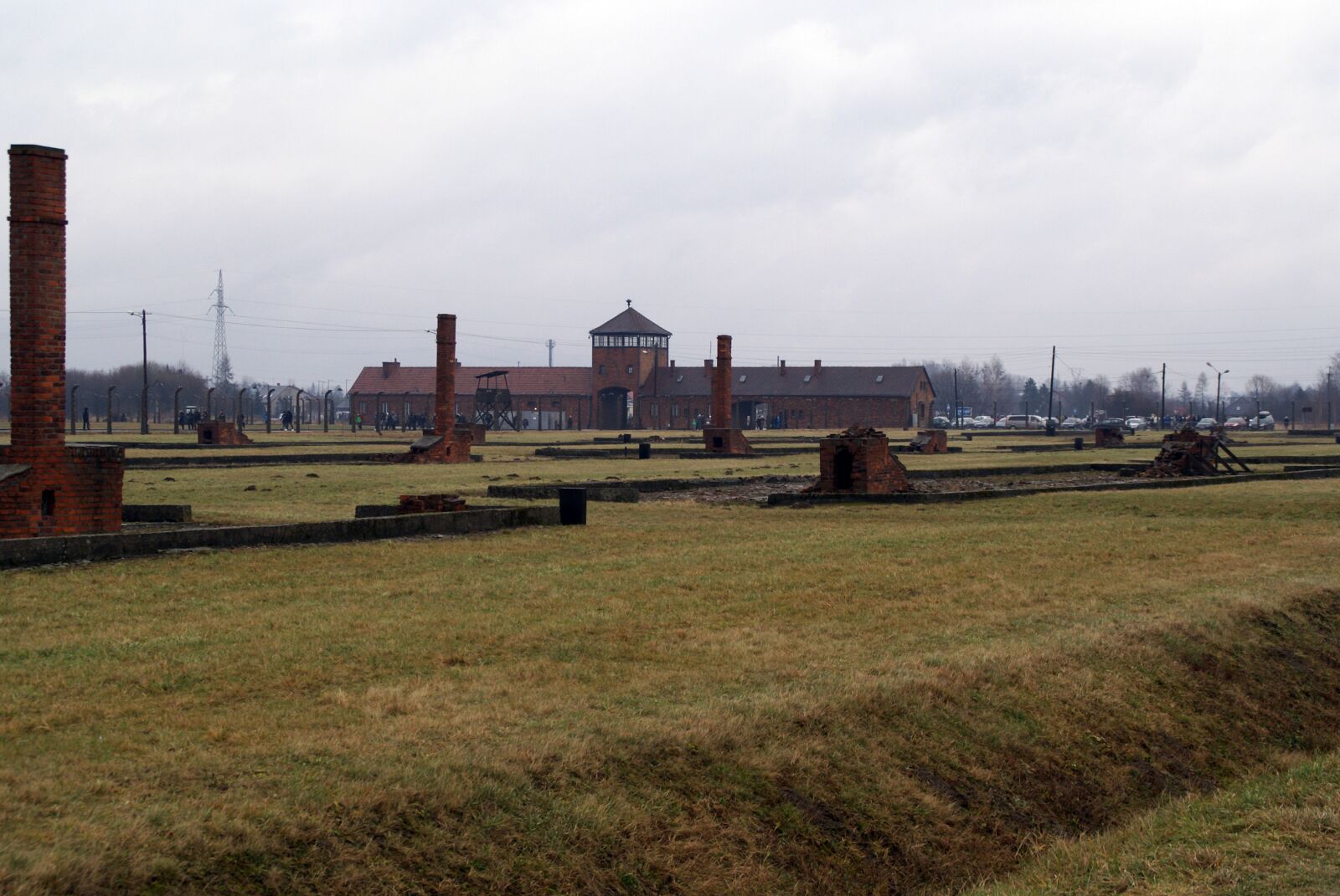 Sony Alpha DSLR-A100 sample photo. Auschwitz, concentration camp, second photography