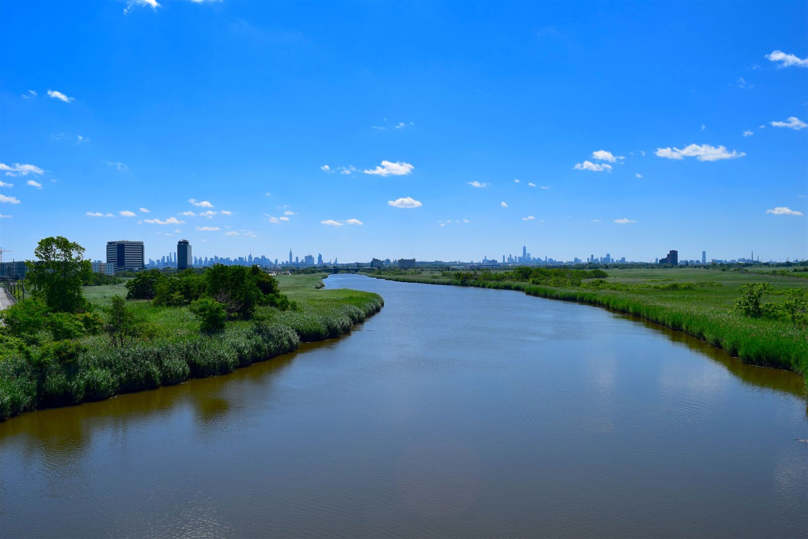 Nikon D3300 sample photo. River, landscape, blue sky photography