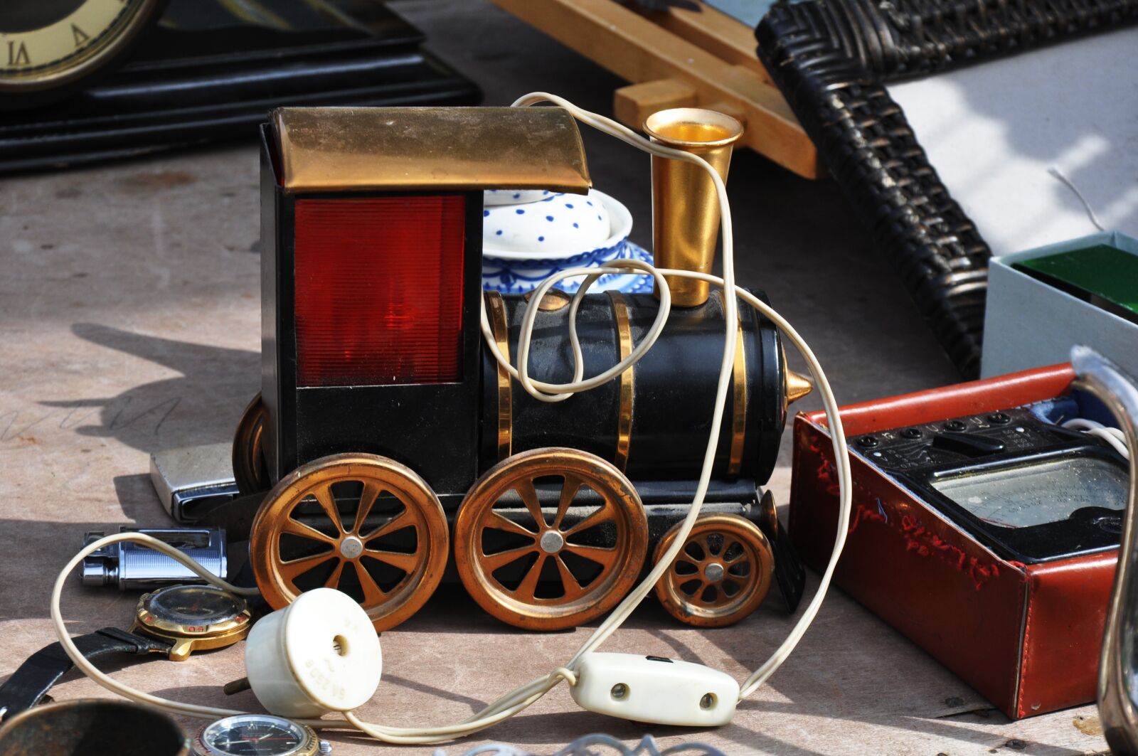 Nikon D90 sample photo. Toy, steam locomotive, train photography