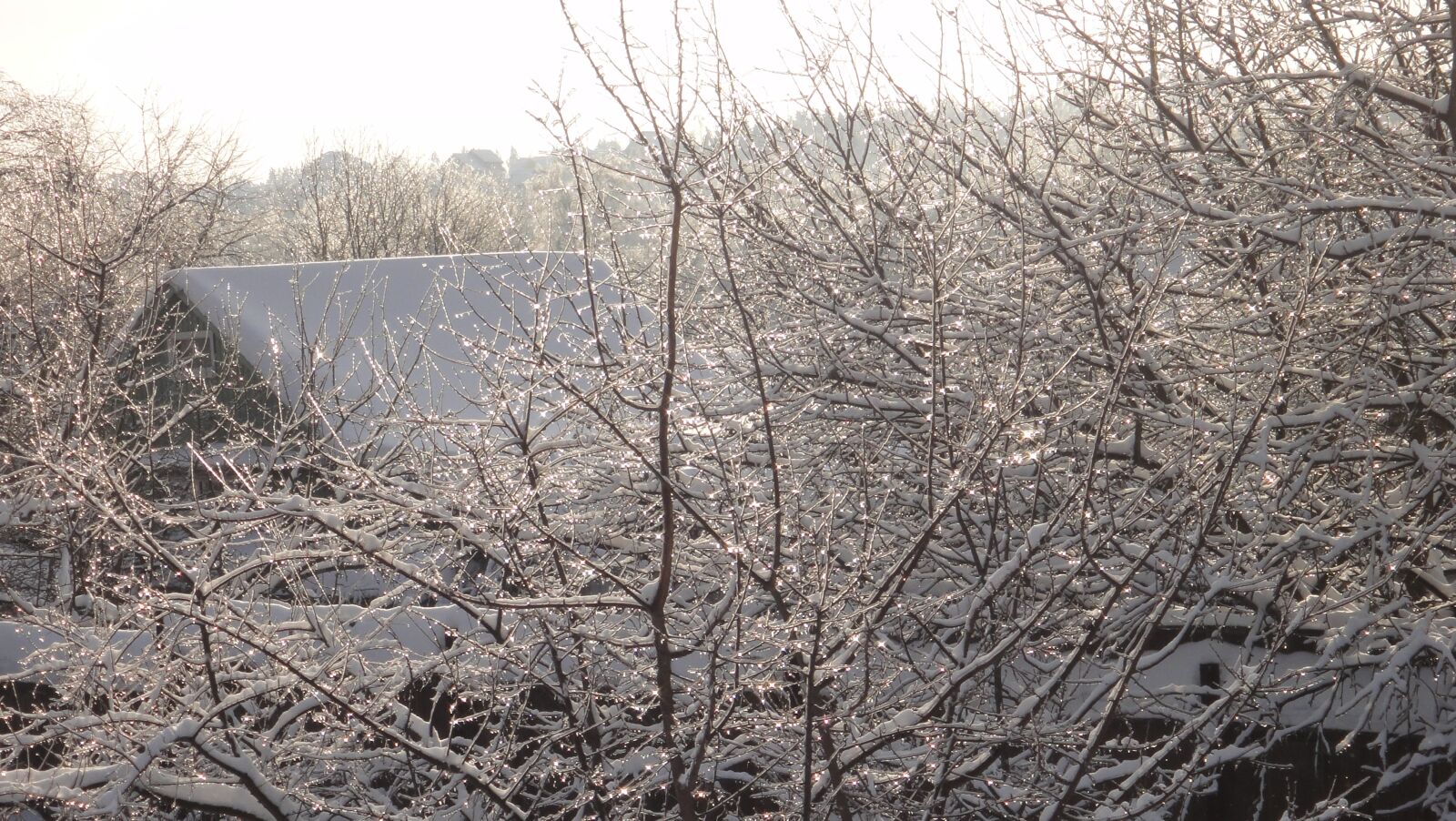 Sony DSC-TX7 sample photo. Winter, village, snow photography