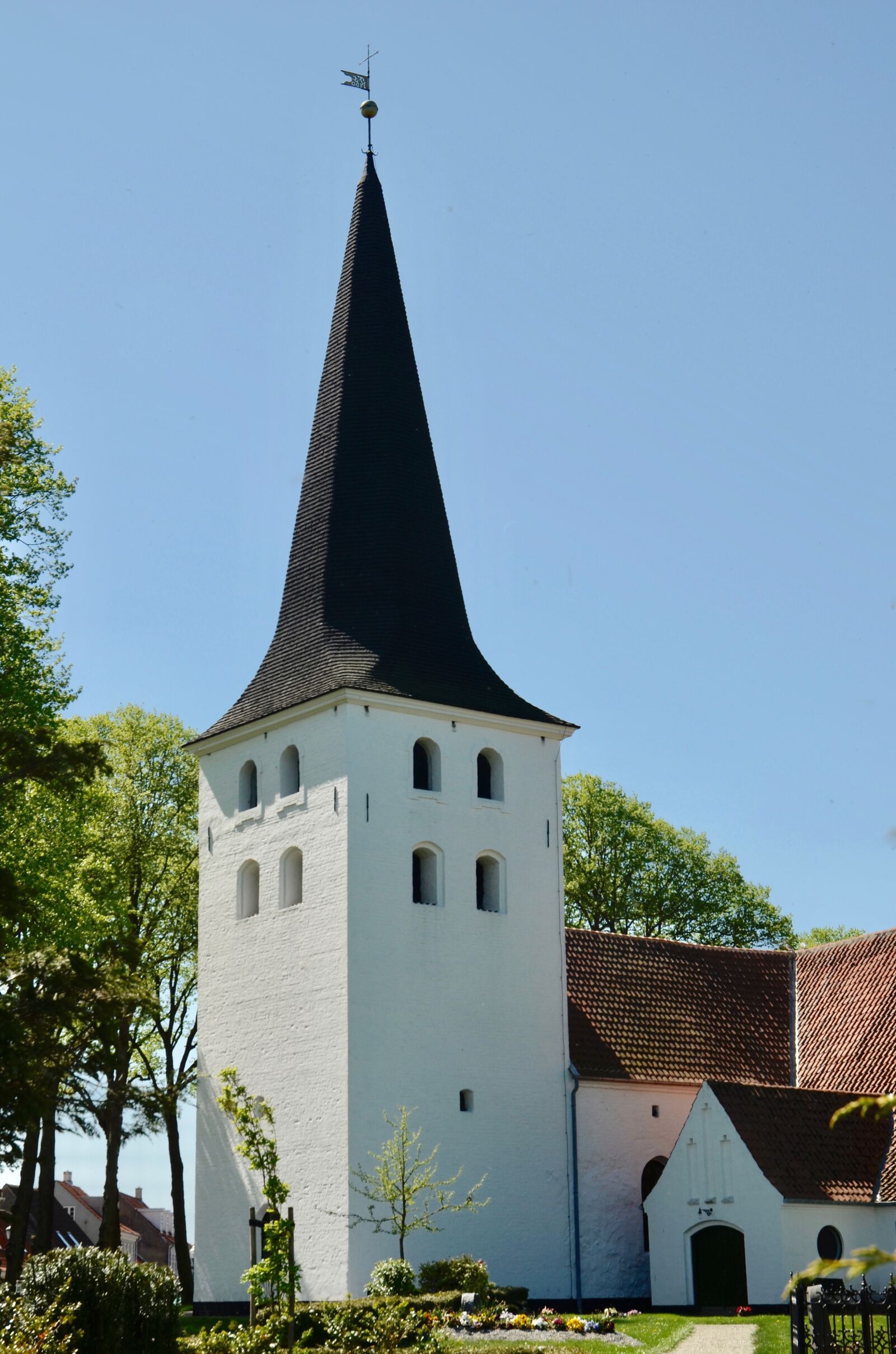 Nikon D5100 sample photo. Steeple, sky, church photography