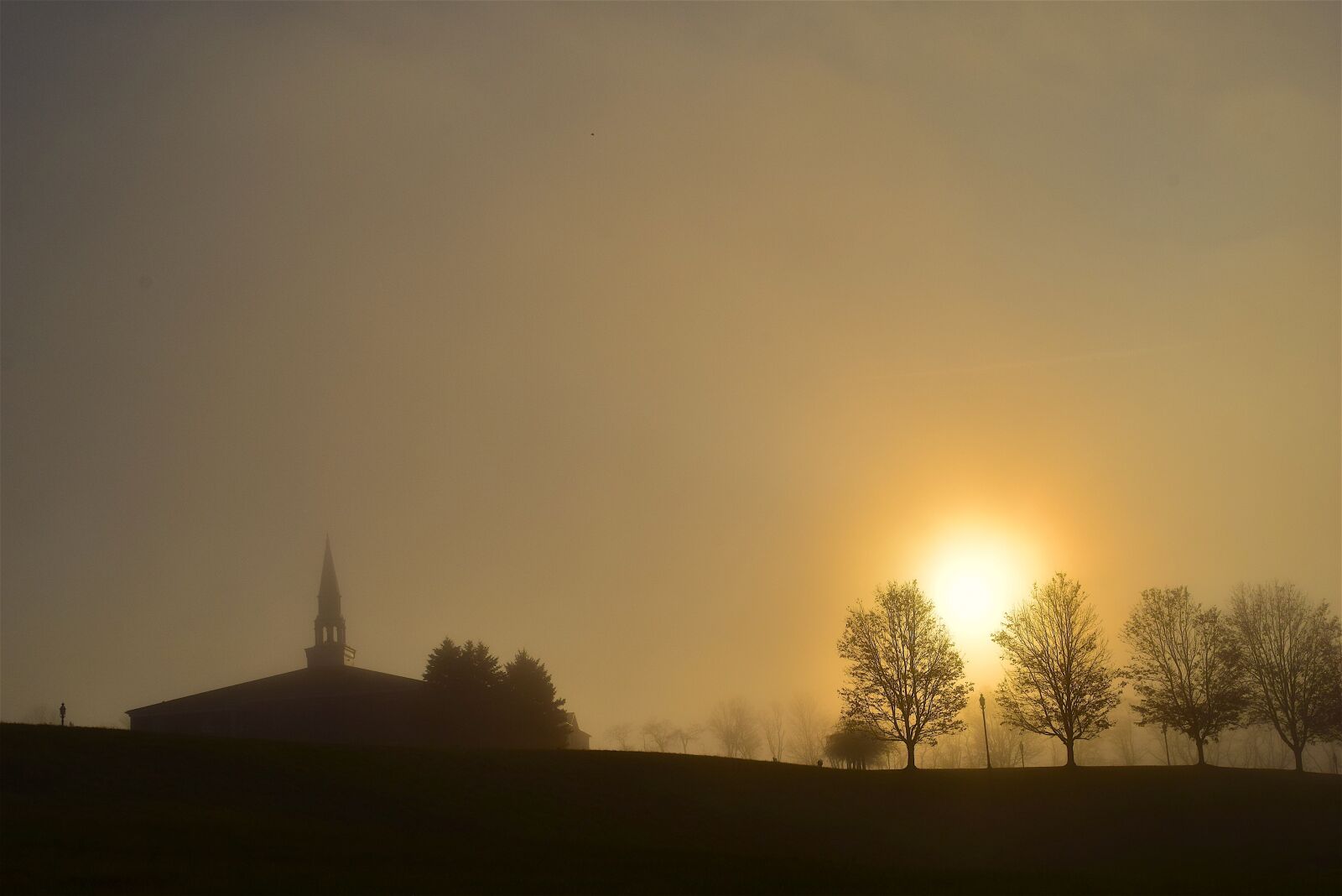 Nikon D3300 sample photo. Sunrise, misty, foggy photography
