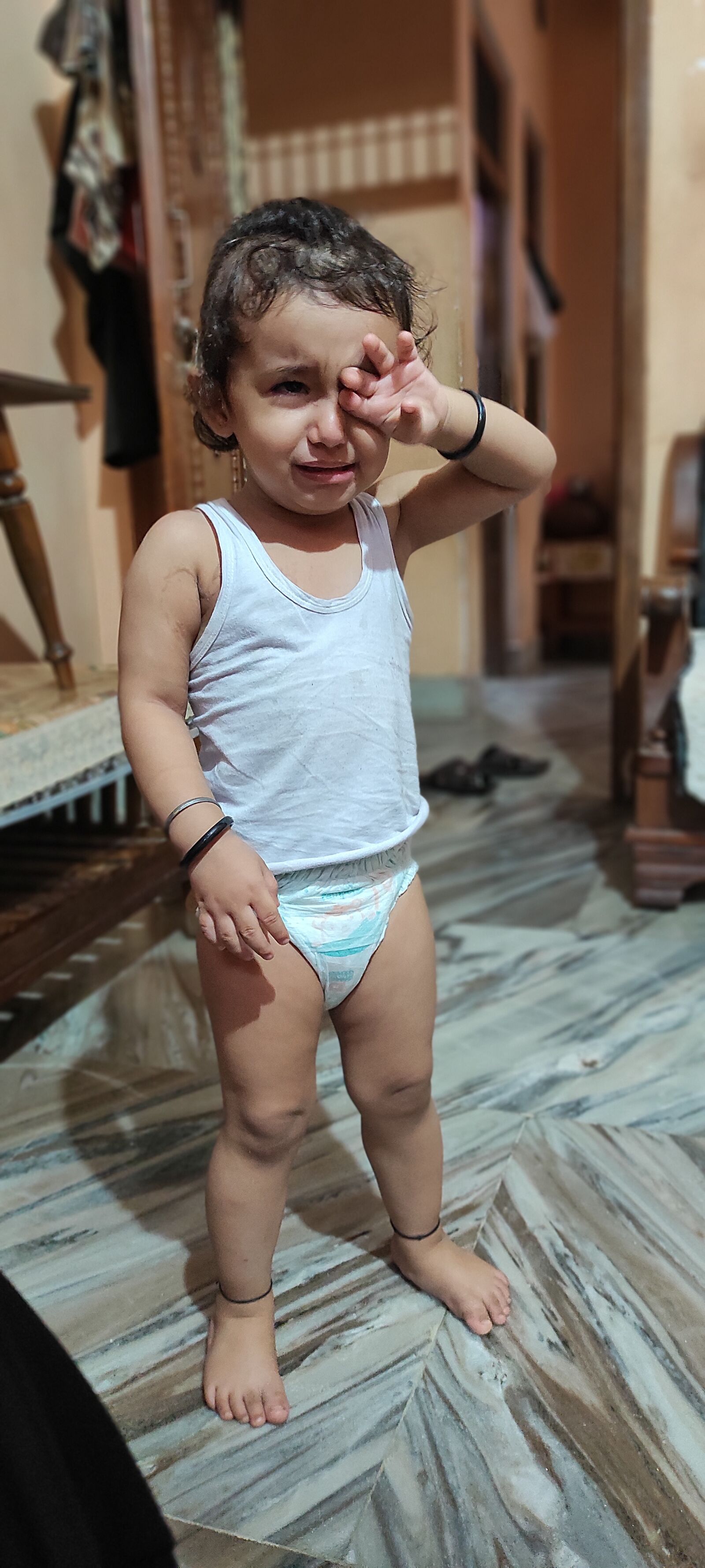 Xiaomi Redmi Note 9 Pro Max sample photo. Baby crying, baby, indian photography