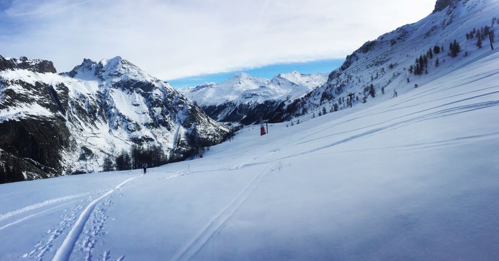 Apple iPhone 6 sample photo. Landscape, tarentaise, ski photography