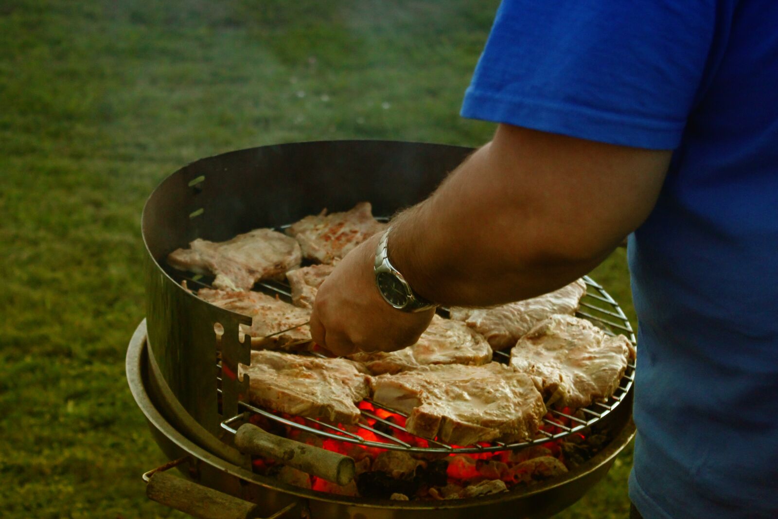 Canon EOS 1100D (EOS Rebel T3 / EOS Kiss X50) sample photo. Grill, meat, barbecue photography