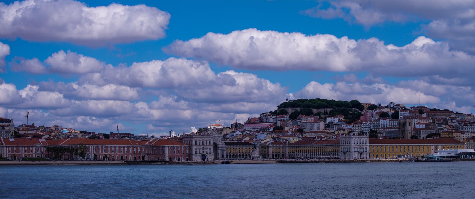 Nikon D610 sample photo. Panorama, lisbon, the ship photography