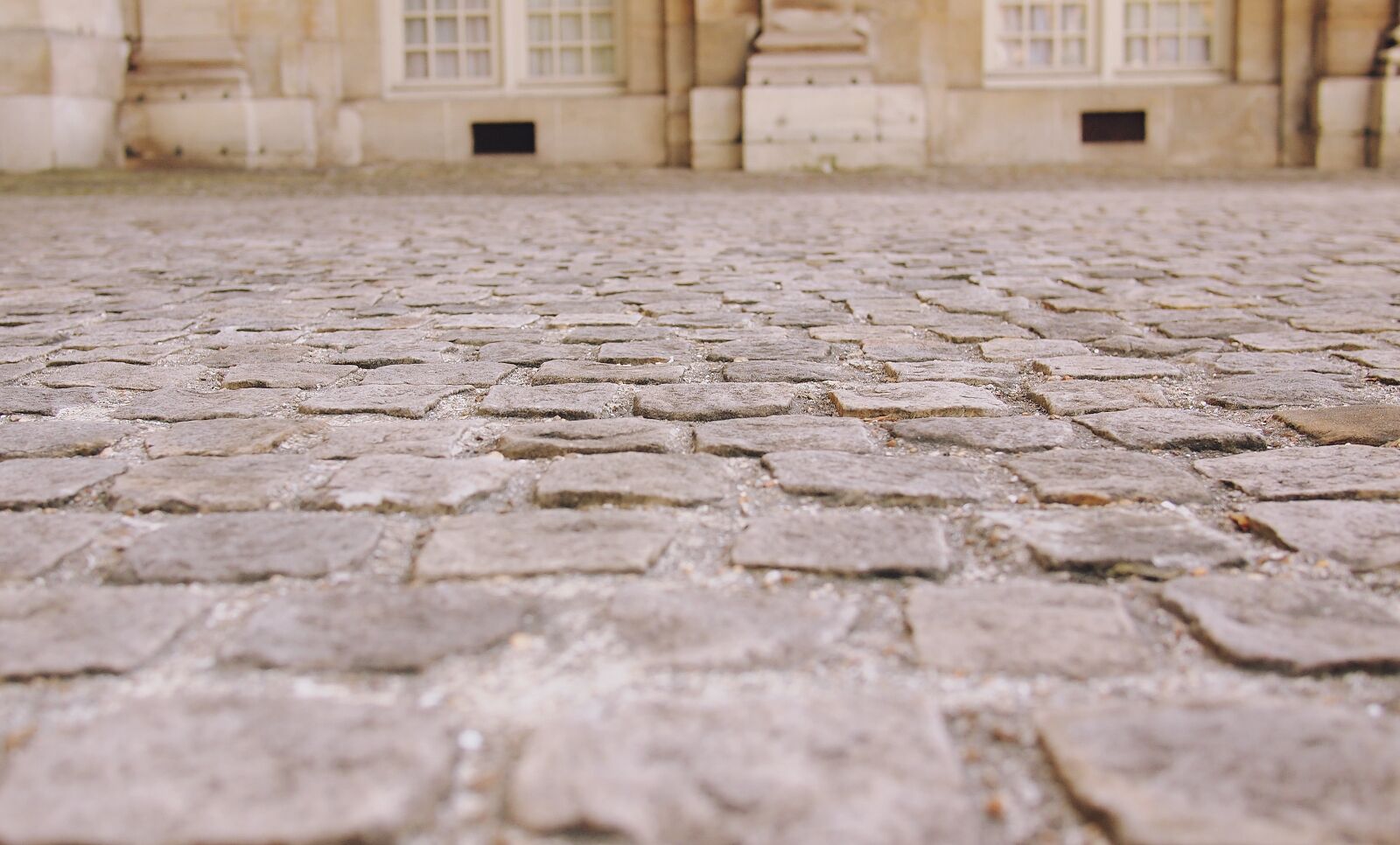 Olympus PEN E-PL1 sample photo. Cobblestone, street, road photography