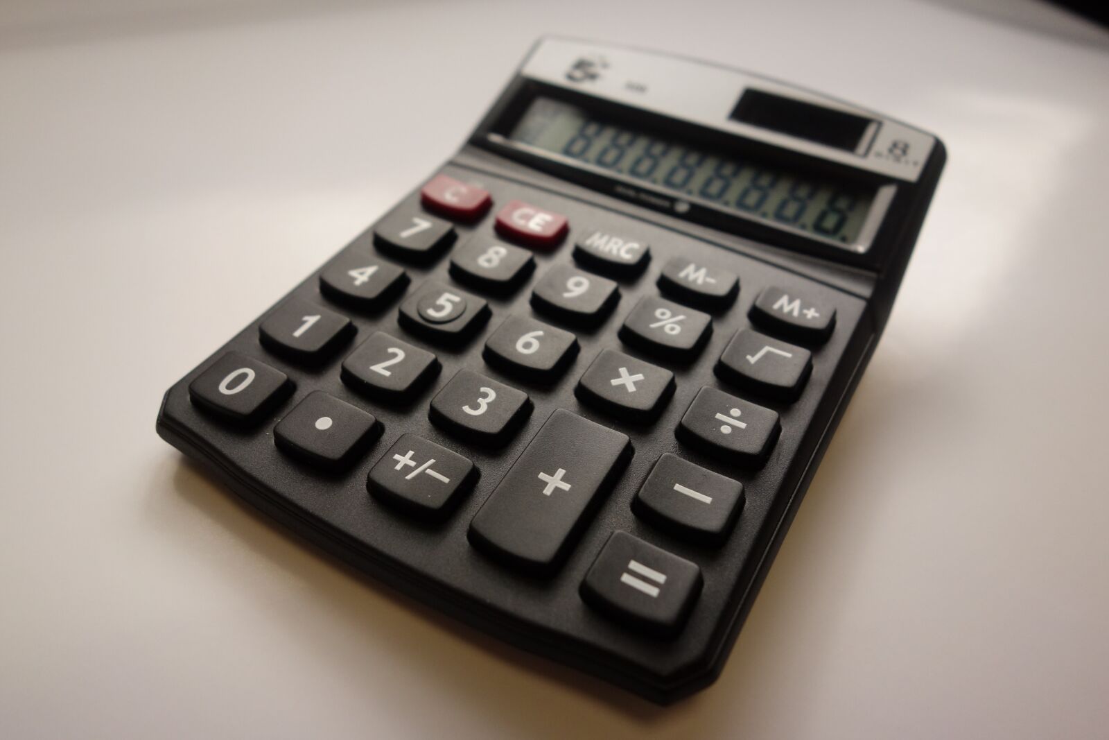 Sony Cyber-shot DSC-RX100 sample photo. Calculator, account, office photography