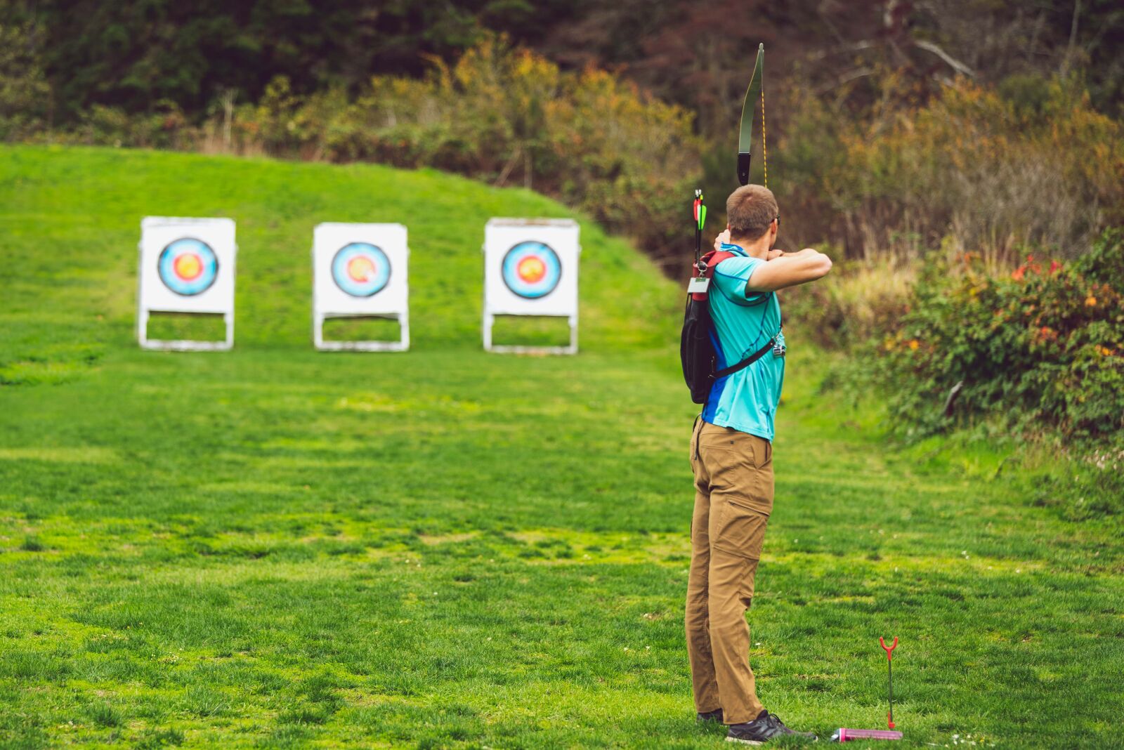 Nikon D750 sample photo. Archery, archer, delivering photography