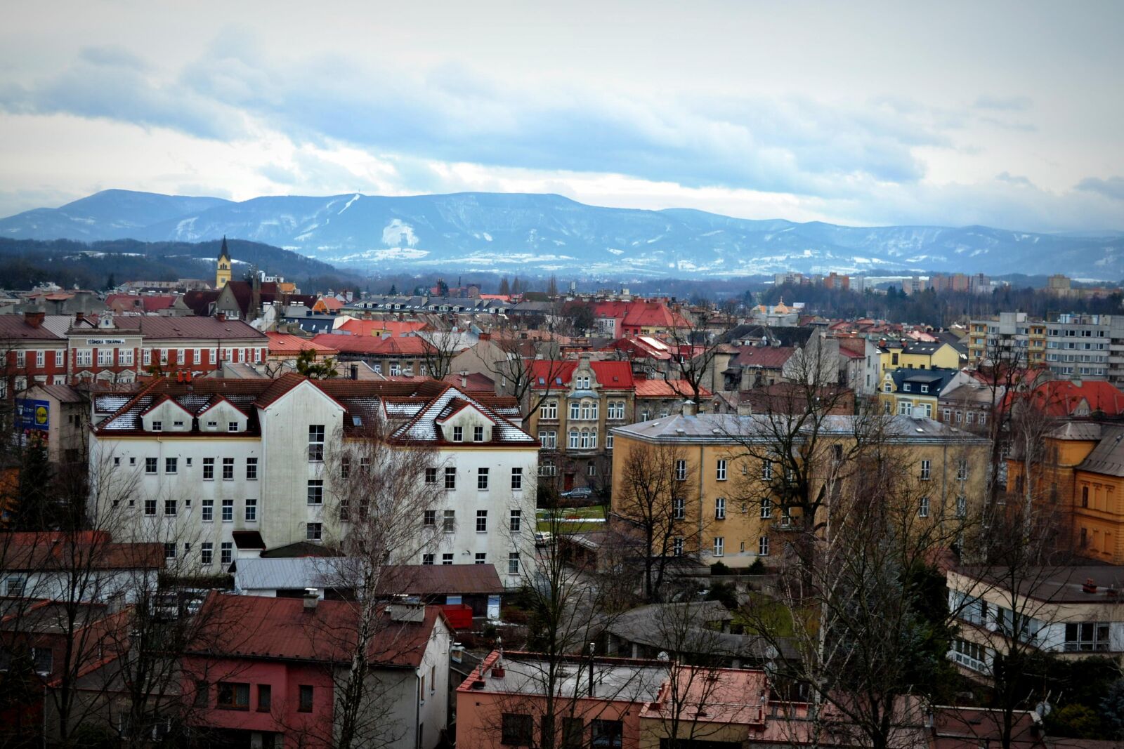 Nikon D3100 sample photo. Mountains, city, cieszyn photography