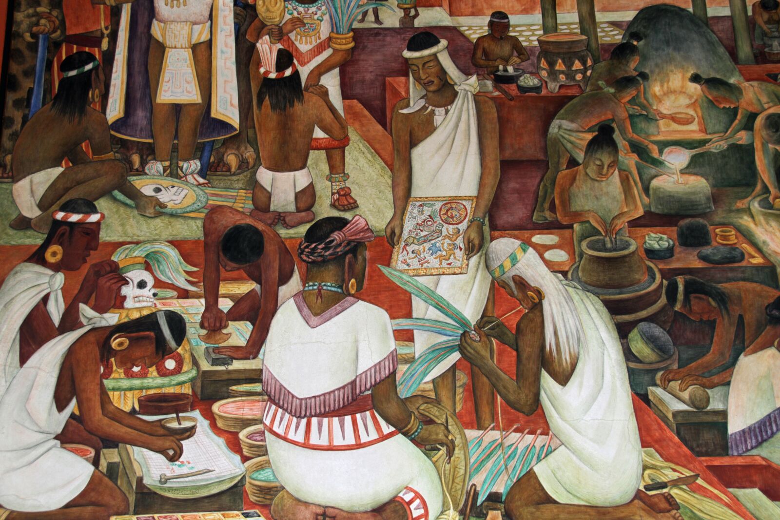 Canon EOS 7D sample photo. Mural, diego, rivera photography
