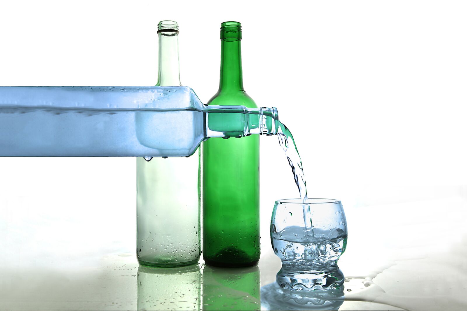 Canon EOS 5D Mark II sample photo. Water, water bottle, bottle photography