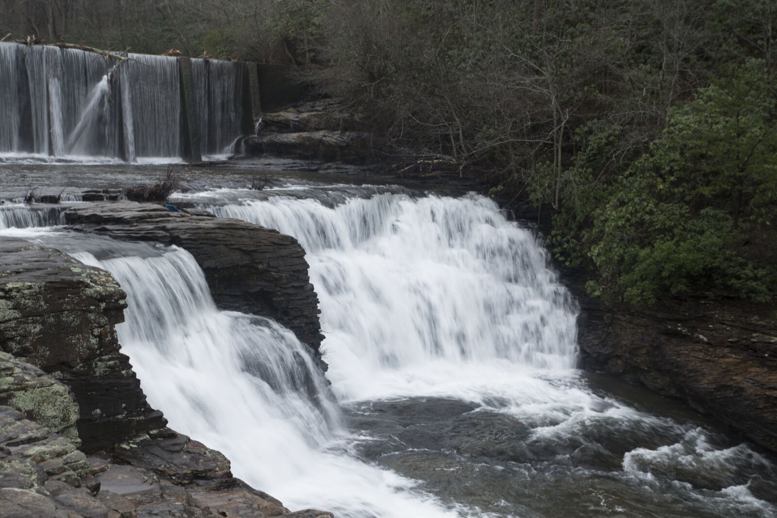 Canon EOS 5D Mark III sample photo. Water fall, rapids, alabama photography
