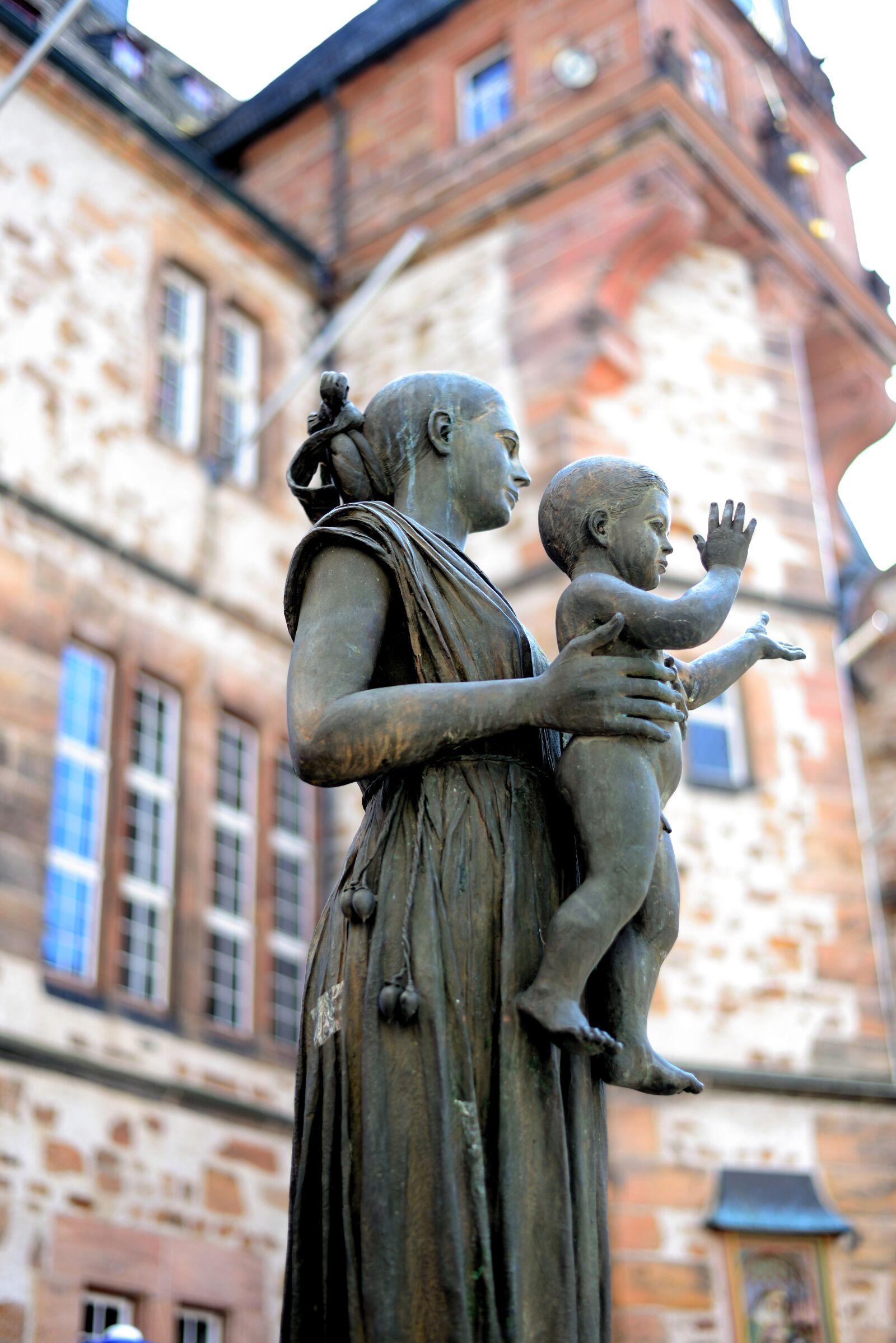 Nikon D610 sample photo. Sculpture, monument, sophie of photography