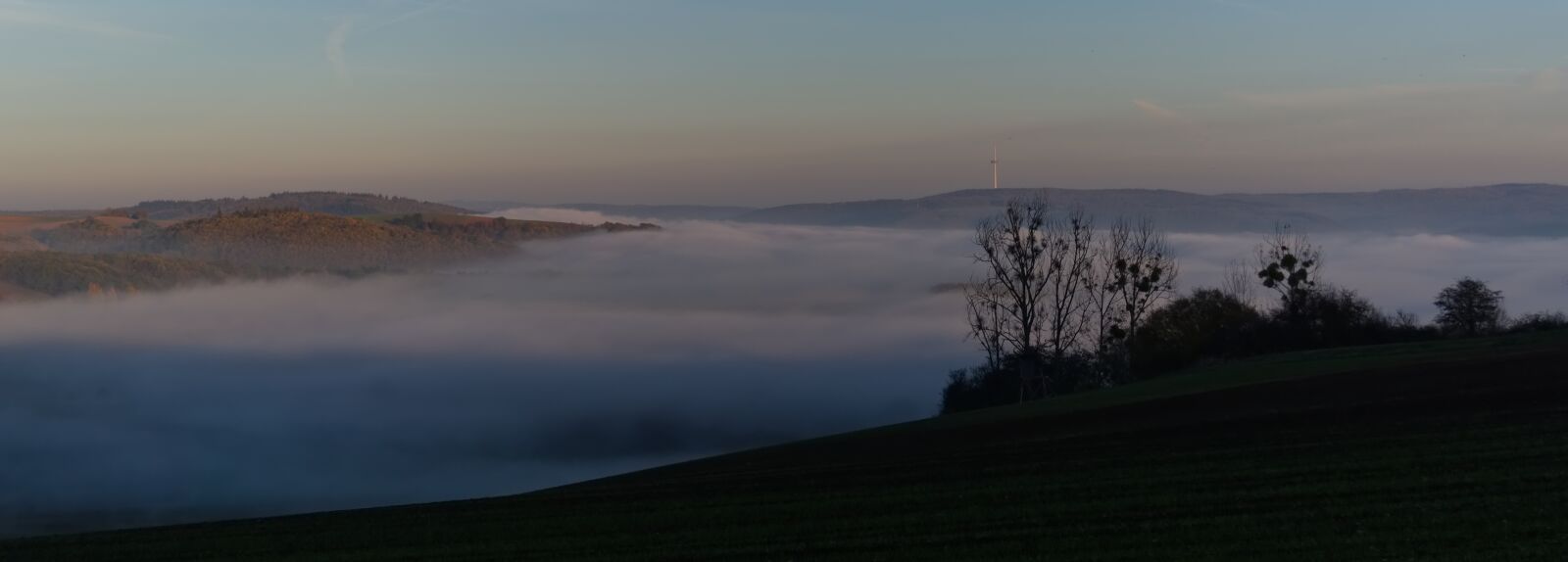 Nikon D5500 sample photo. Landscape, fog, nature photography