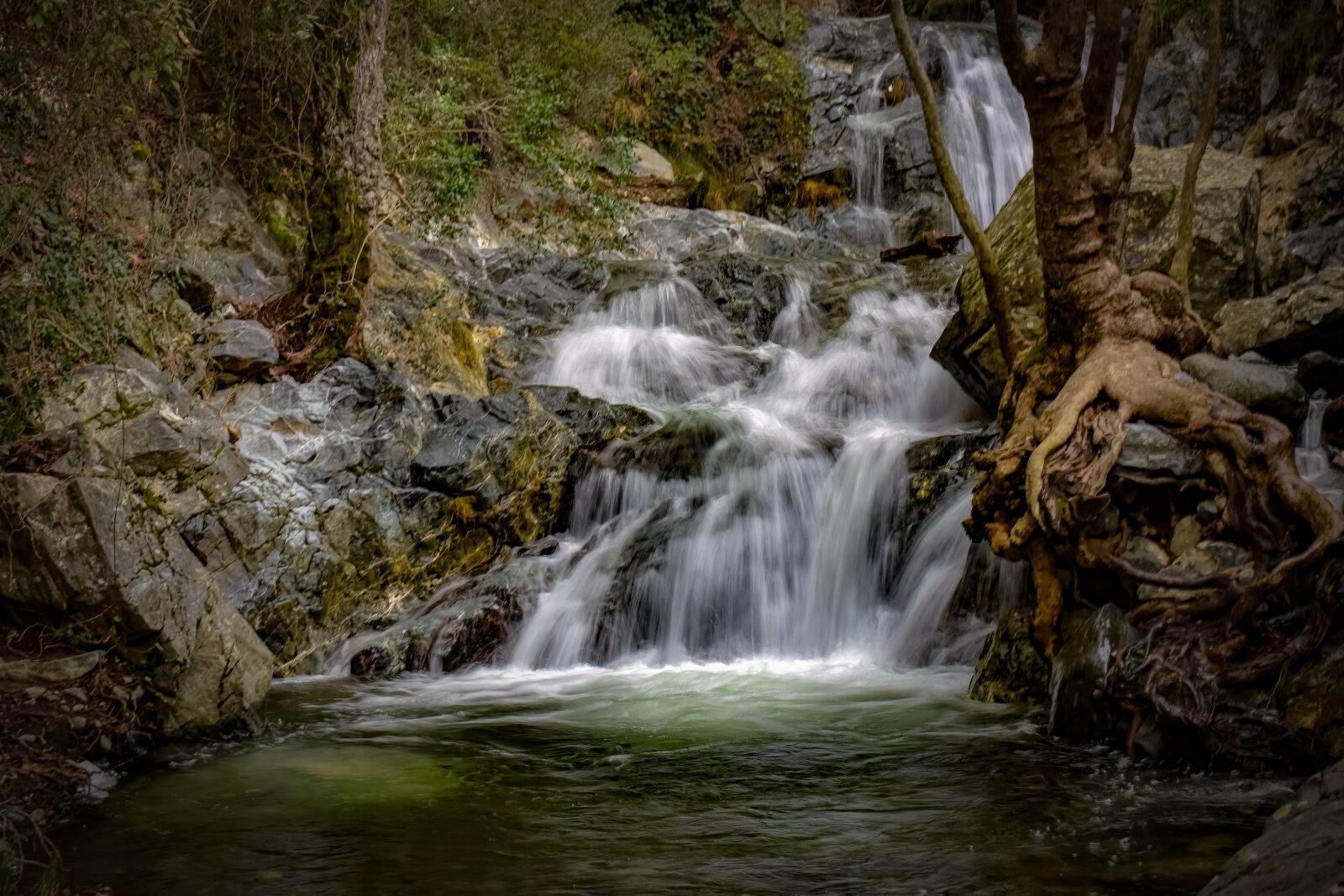 Nikon D3300 sample photo. Waterfall, water, nature photography