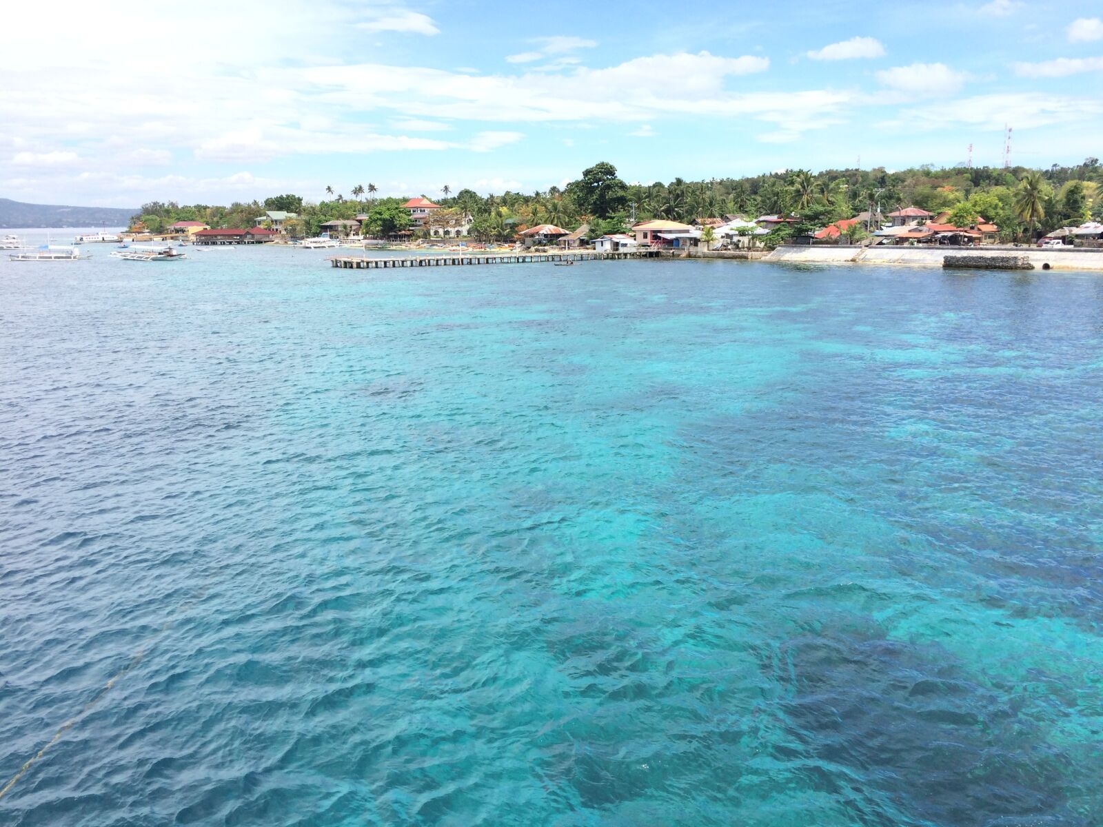 iPhone 5s back camera 4.15mm f/2.2 sample photo. Philippines, cebu, ormoc pier photography