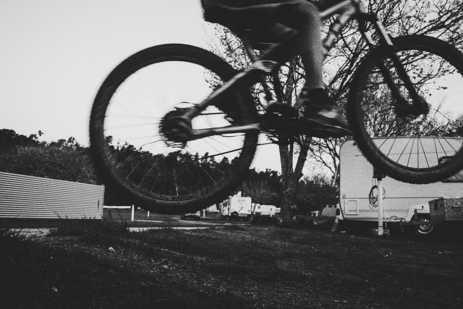 Canon EOS 20D sample photo. Bike, bike, jump, bike photography