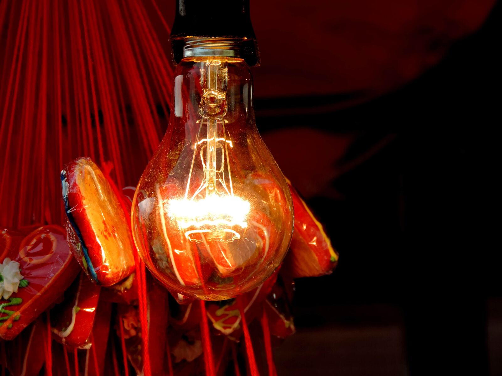 Nikon Coolpix P520 sample photo. Light bulb, shadow, glass photography