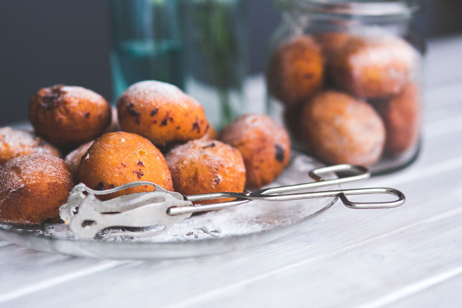 Canon EOS 6D + Sigma 85mm F1.4 EX DG HSM sample photo. Small, homemade, doughnuts photography