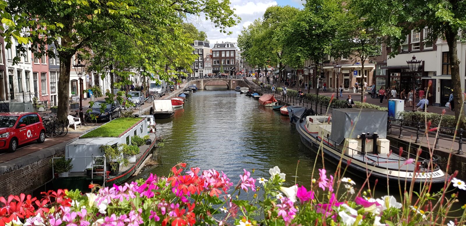 Samsung Galaxy S8 sample photo. Amsterdam, netherlands, flowers photography