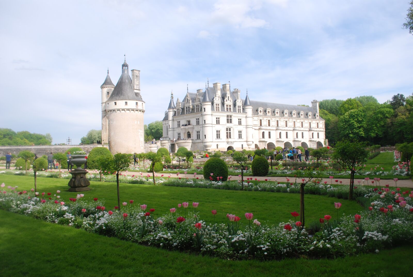 Nikon D60 sample photo. Chenonceaux, castle, tourism photography