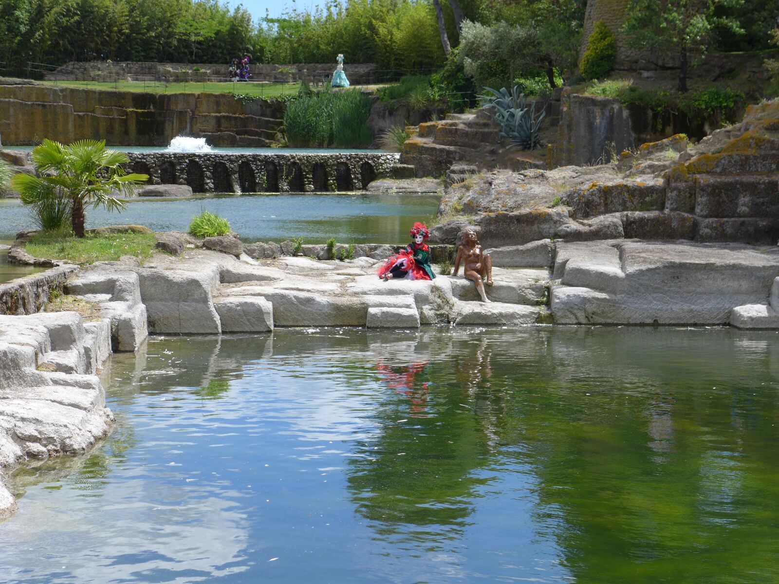 Panasonic Lumix DMC-LX7 sample photo. Garden venetian, landscape, mask photography