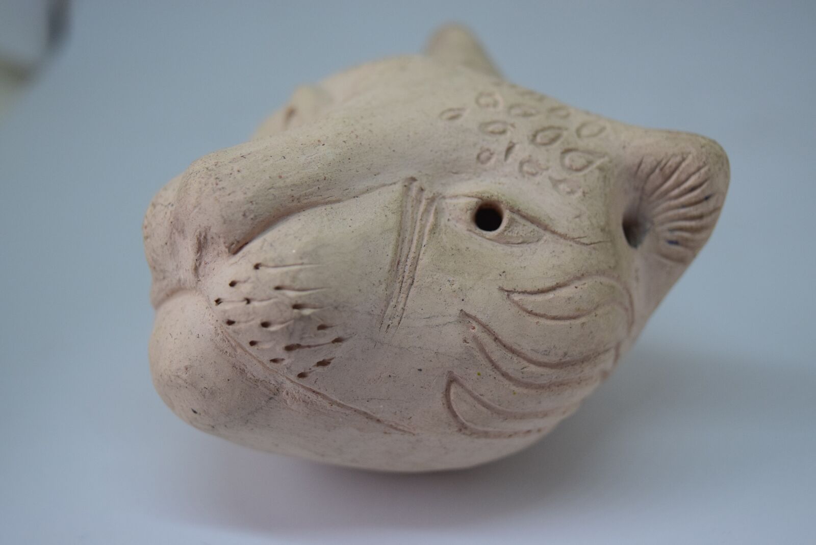 Nikon D5300 sample photo. Ocarina, ceramic, art photography