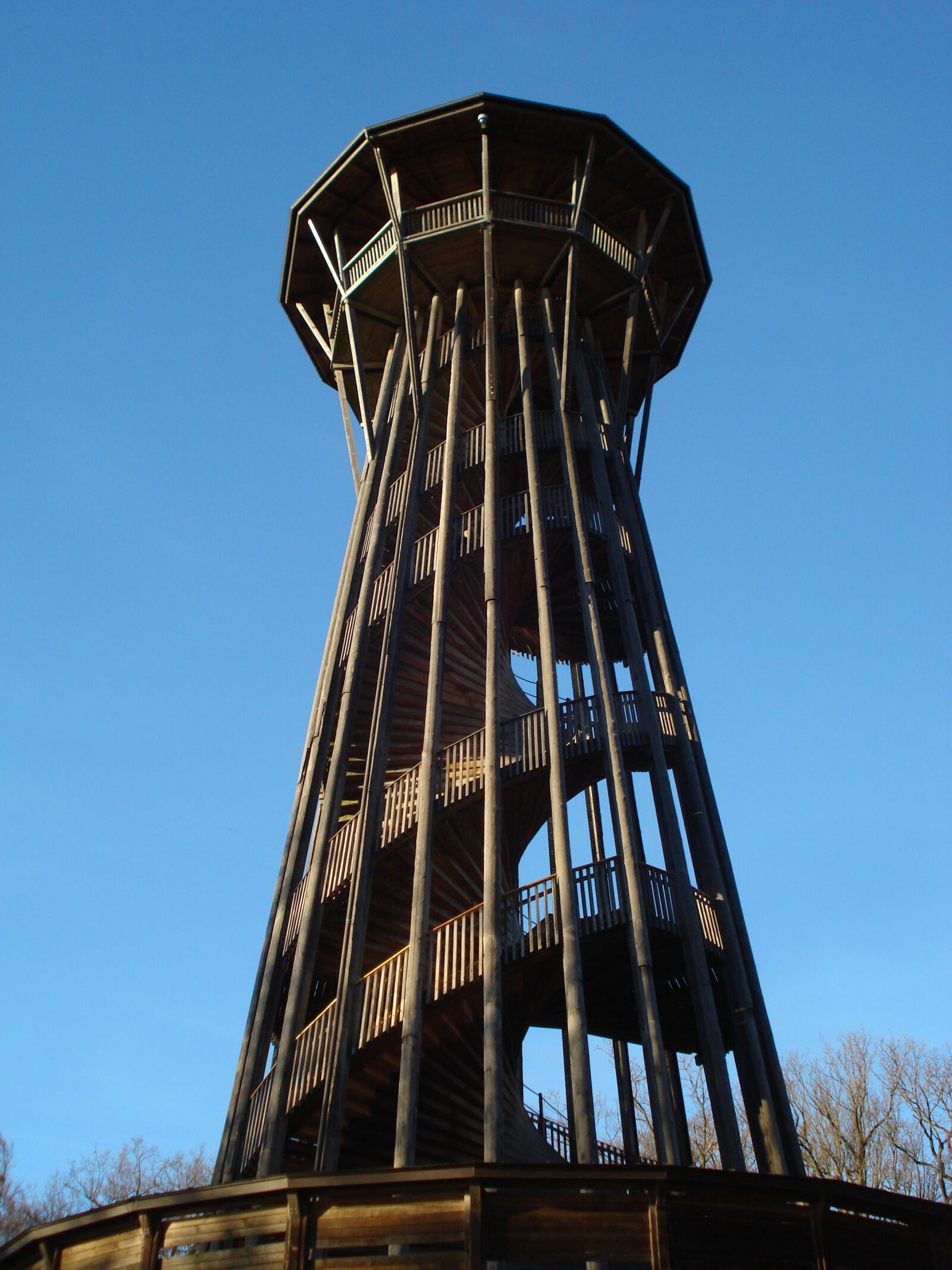 Sony DSC-W55 sample photo. Tower of sauvabelin, lausanne photography