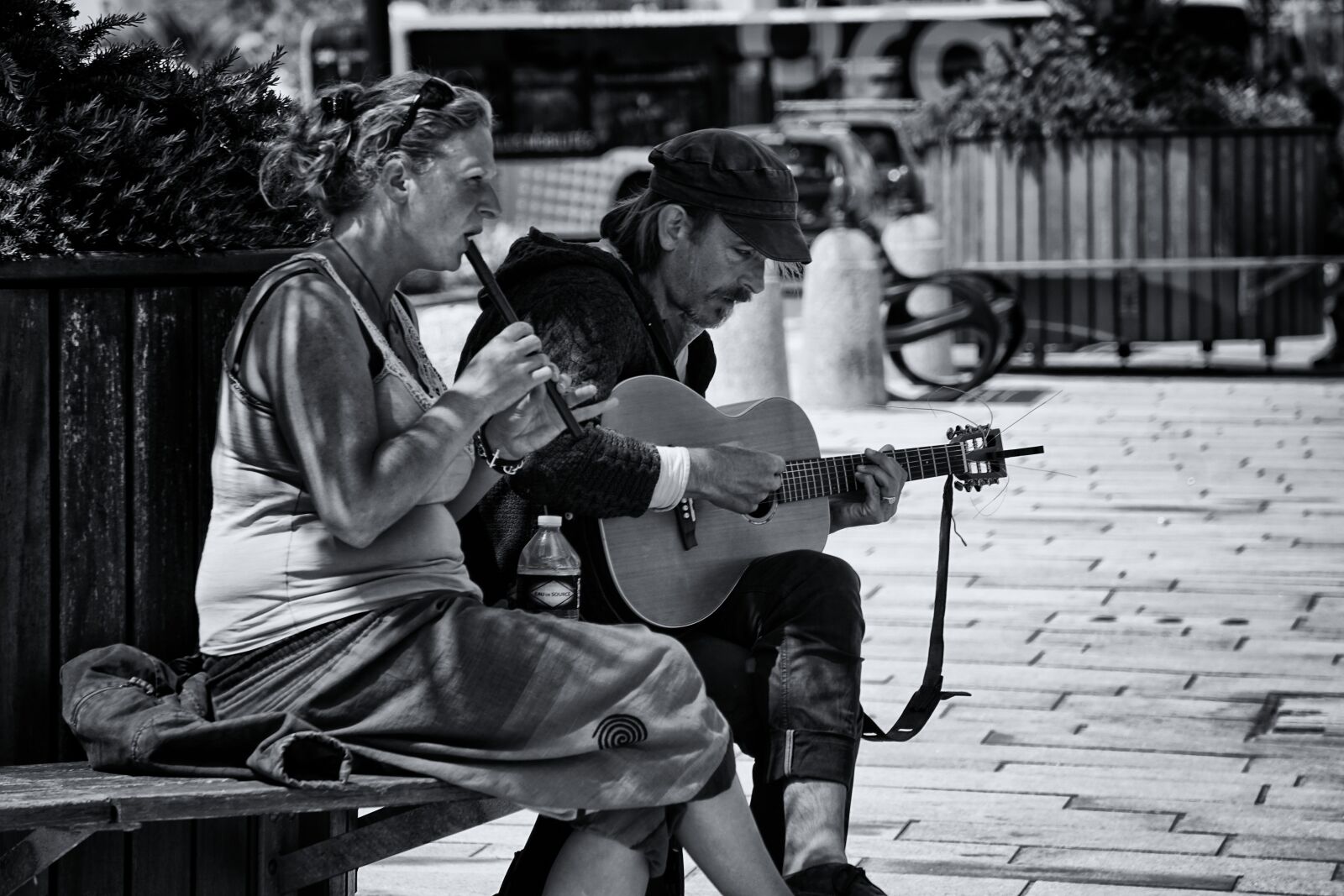 Sony E 55-210mm F4.5-6.3 OSS sample photo. Greyscale, photography, of, man photography