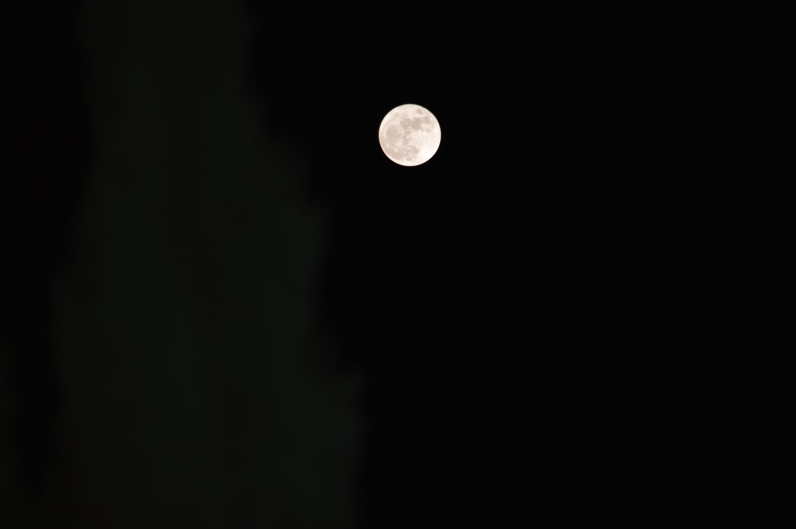 Nikon D3200 sample photo. Moon, night, sky photography