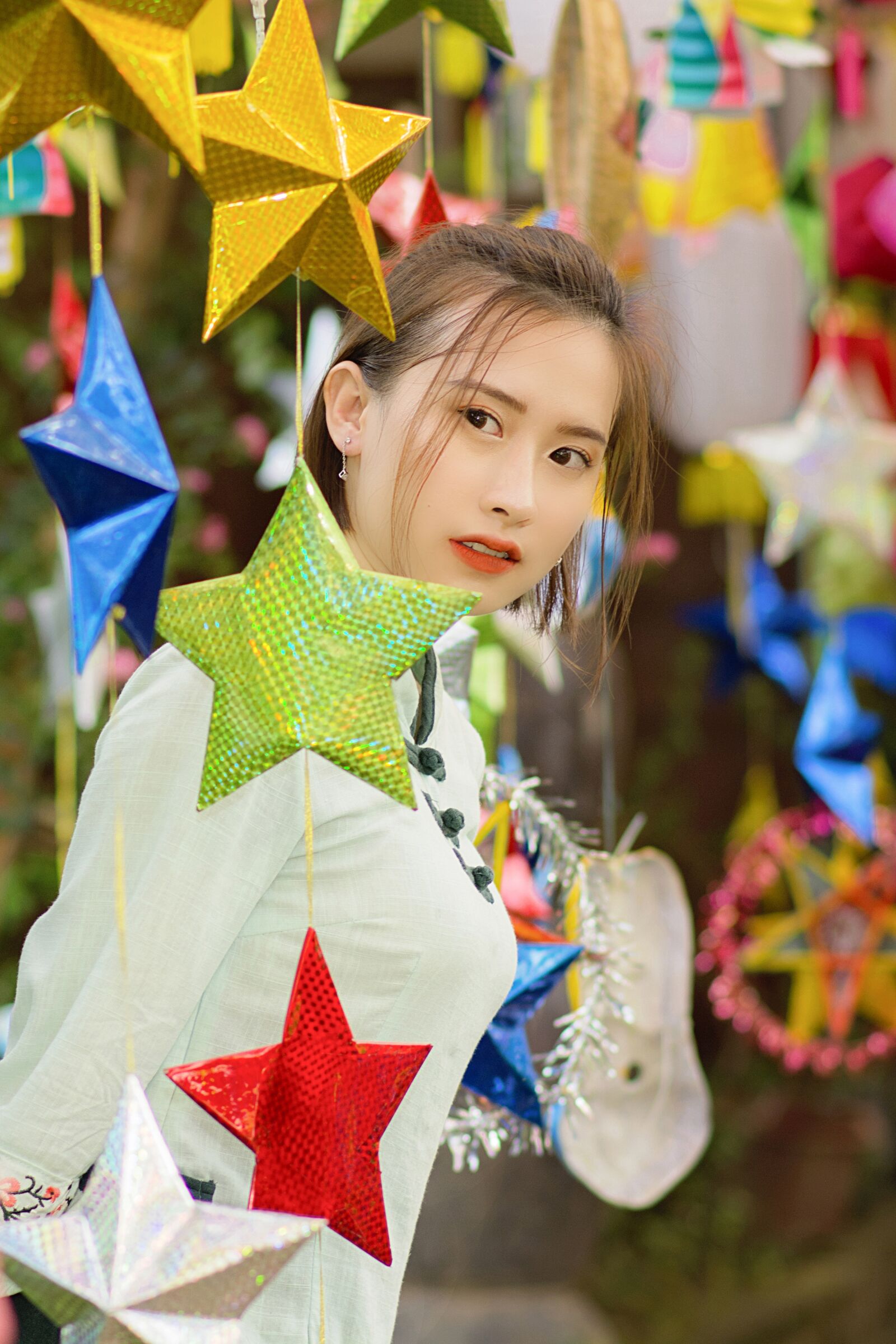 Nikon D7100 sample photo. Girl, mid-autumn, vietnam photography