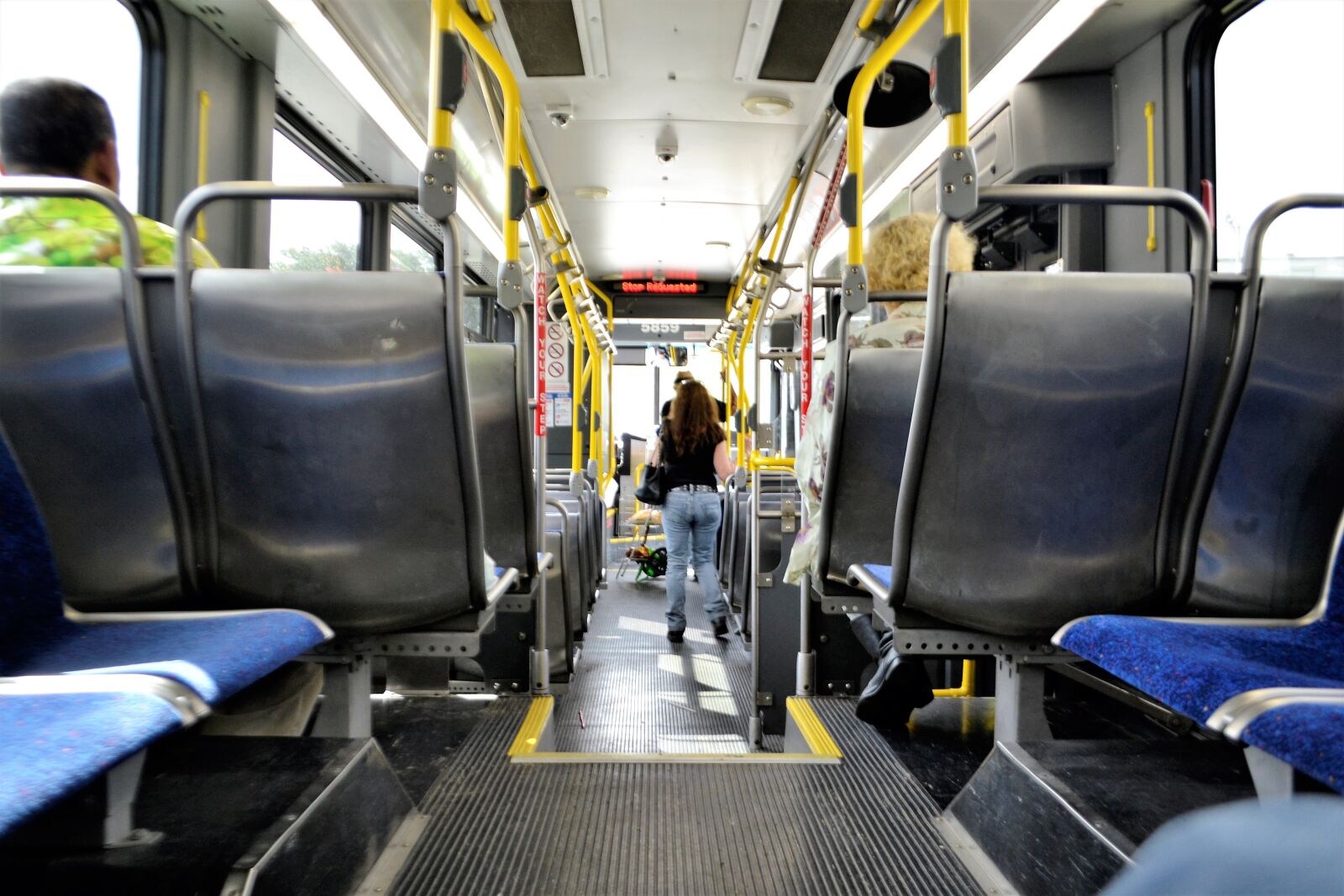 Nikon D3100 sample photo. Metro bus, houston texas photography