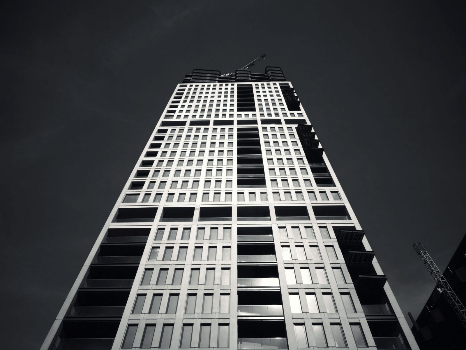 Sony DSC-HX60 sample photo. Architecture, black, and, white photography