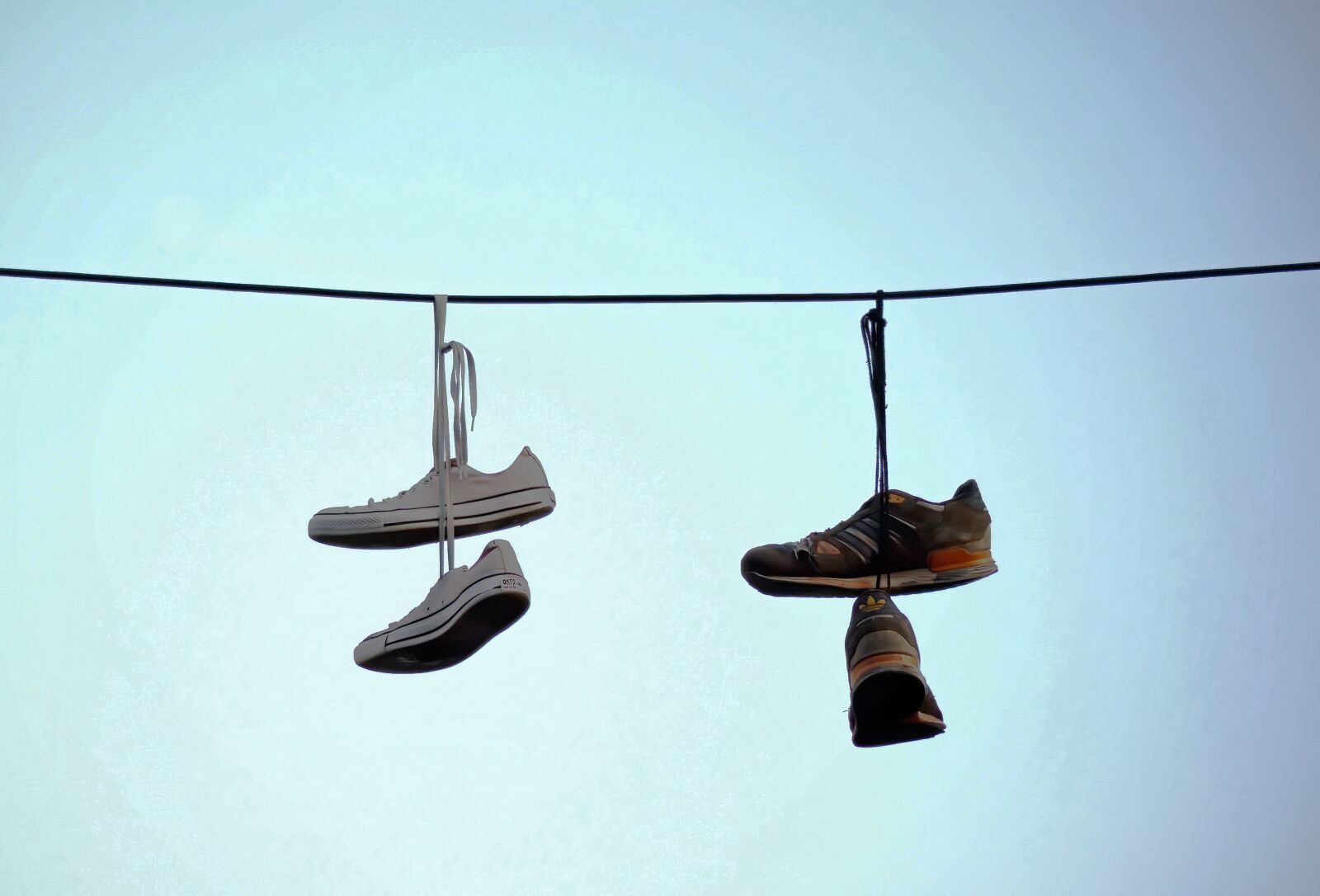 Nikon D5300 sample photo. Shoes, sports, old photography