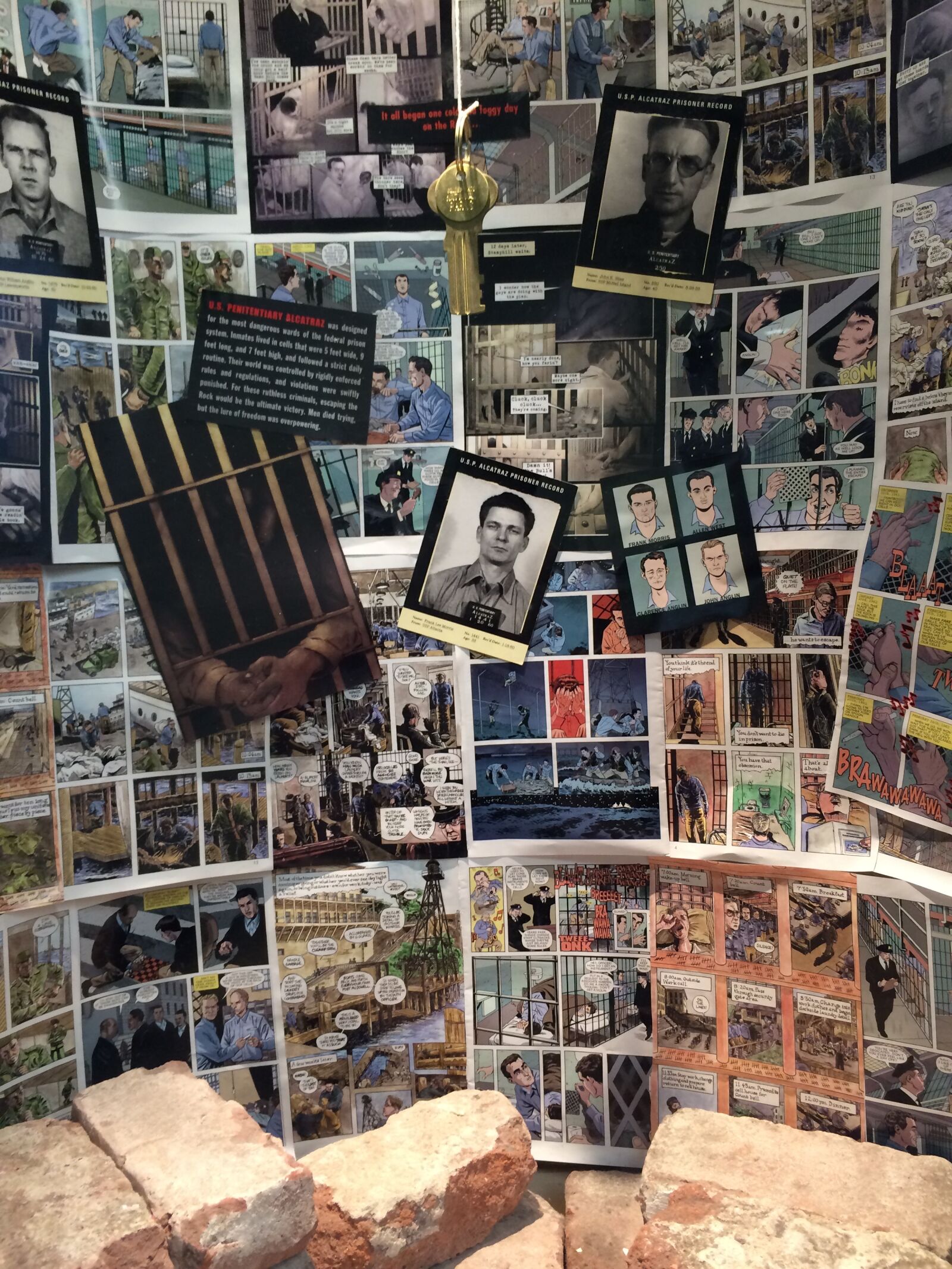 iPhone 5s back camera 4.15mm f/2.2 sample photo. Alcatraz, culprit, comics photography