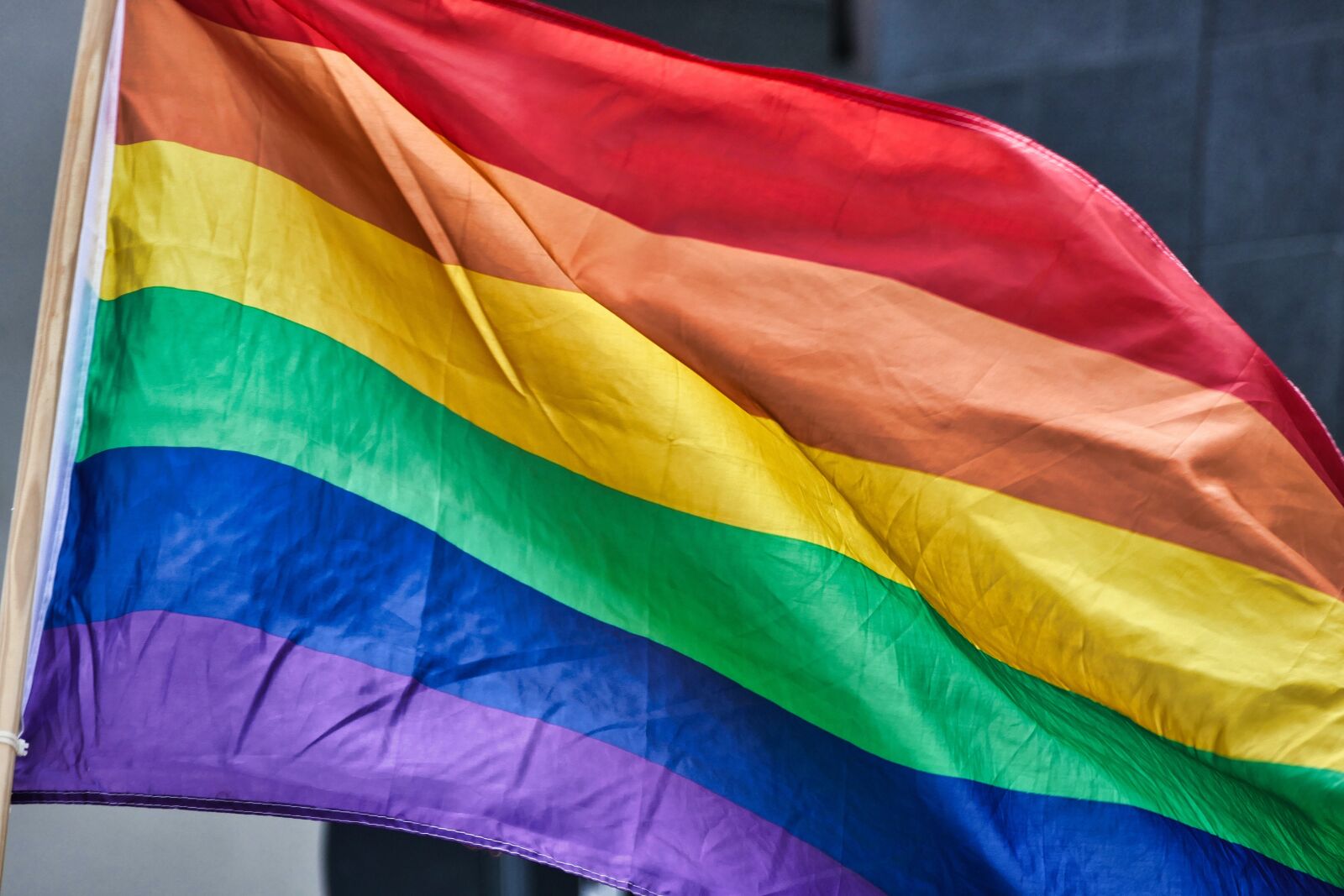 Panasonic Lumix DMC-FZ1000 sample photo. Rainbow flag, gay, lesbian photography