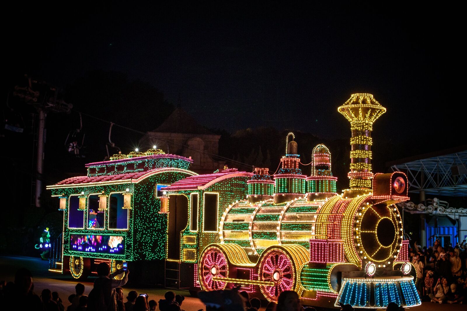 Nikon D750 sample photo. Everland, amusemnet park, train photography