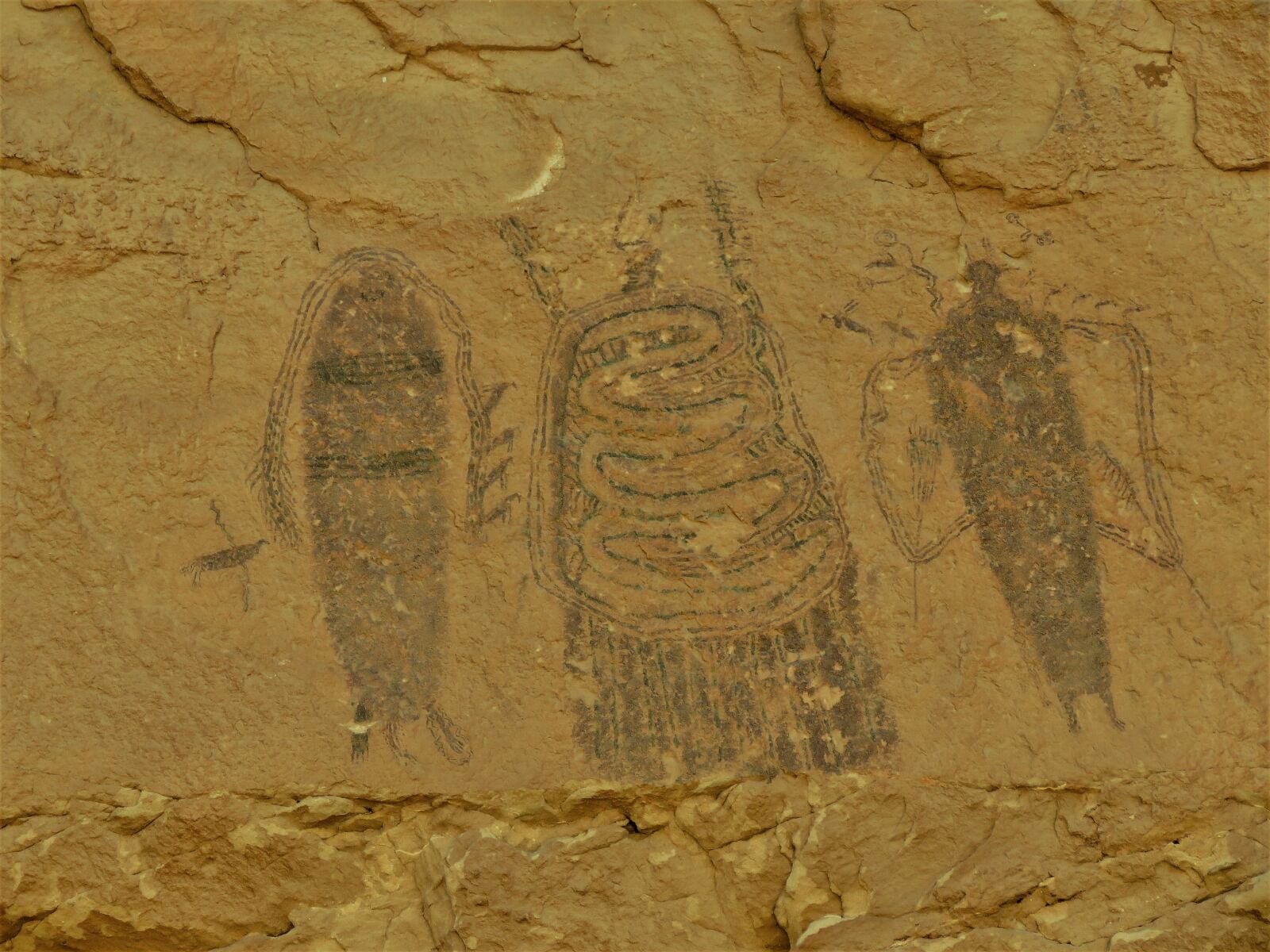 Canon PowerShot SX60 HS sample photo. Rock paintings, petroglyphs, utah photography