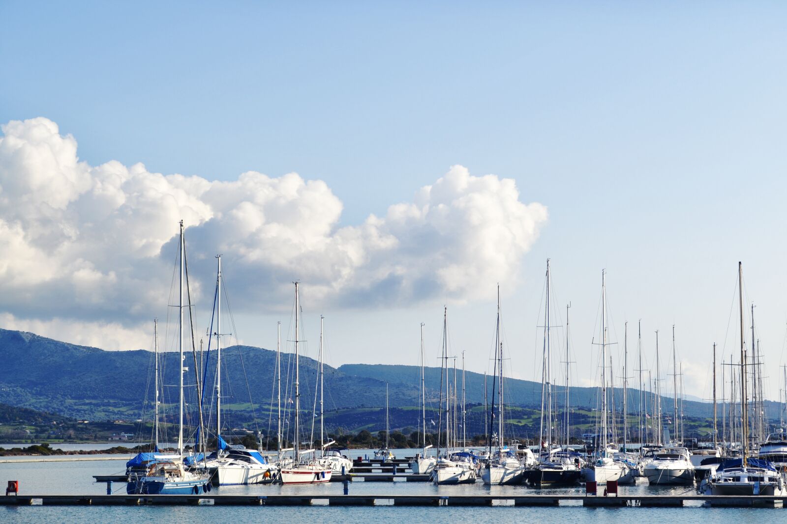 Nikon D3100 sample photo. Port boats details, landscape photography