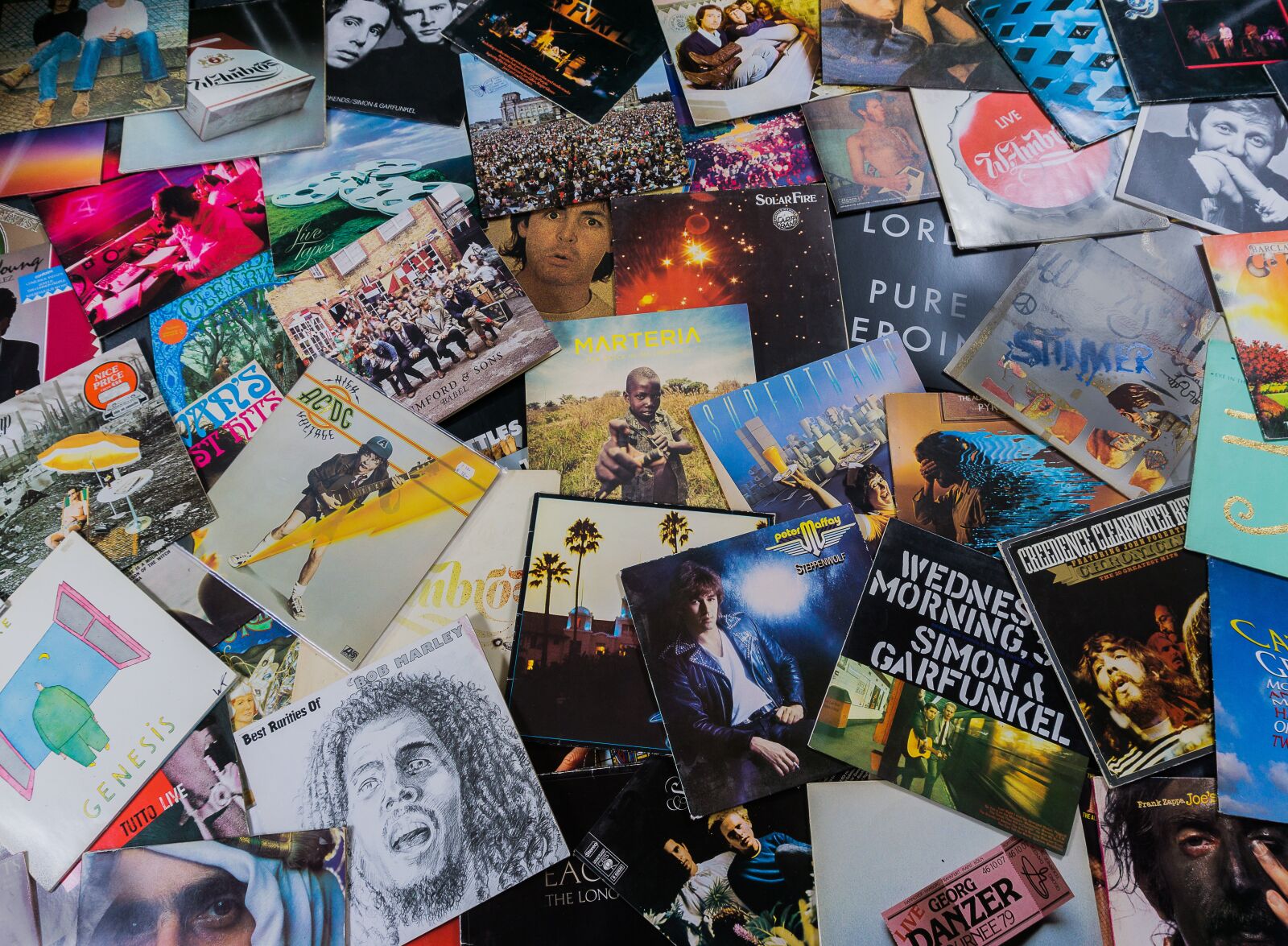 Sony a6000 sample photo. Vinyl, records, music photography