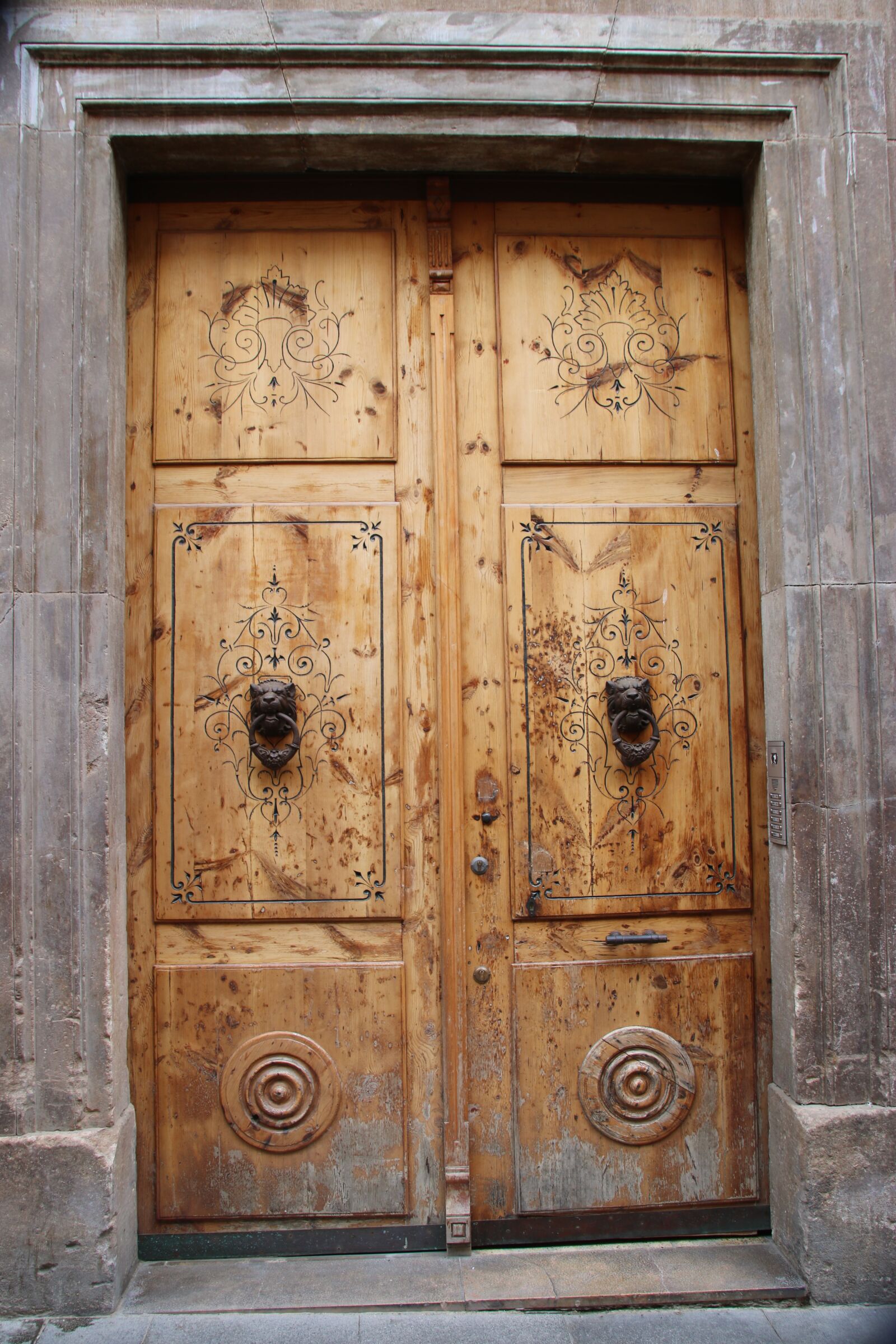 Canon EOS 750D (EOS Rebel T6i / EOS Kiss X8i) sample photo. Door, saragossa, aldaba photography