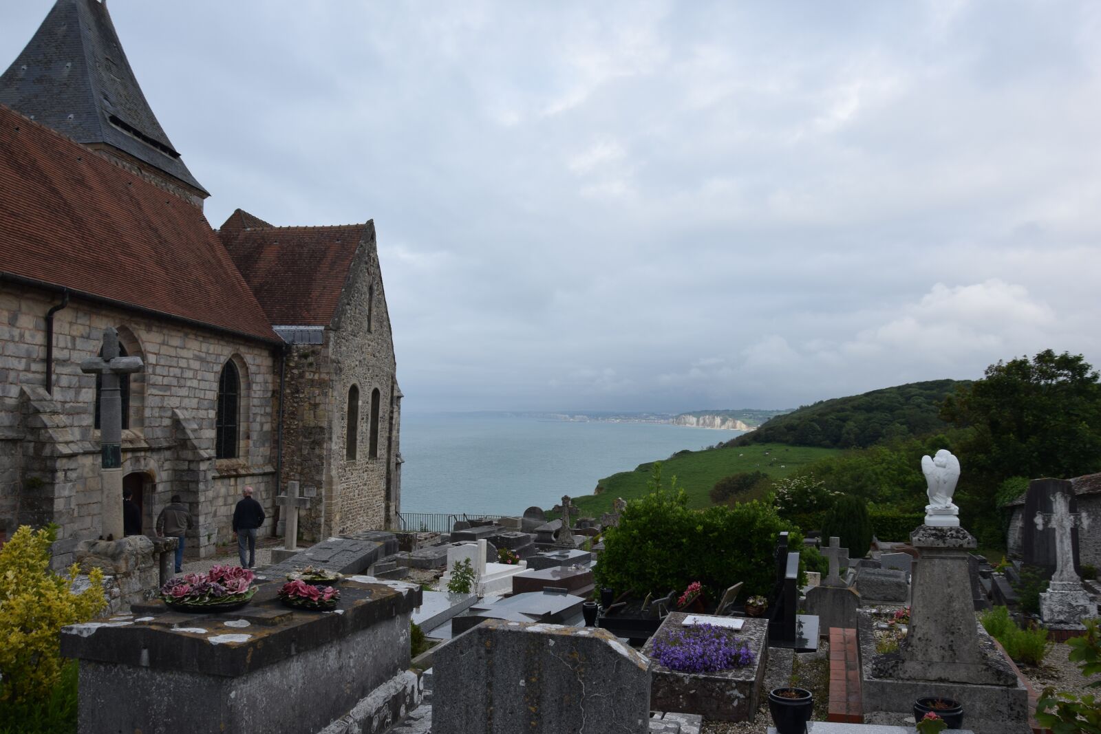 Nikon D5300 sample photo. Church, atlantic, normandy photography