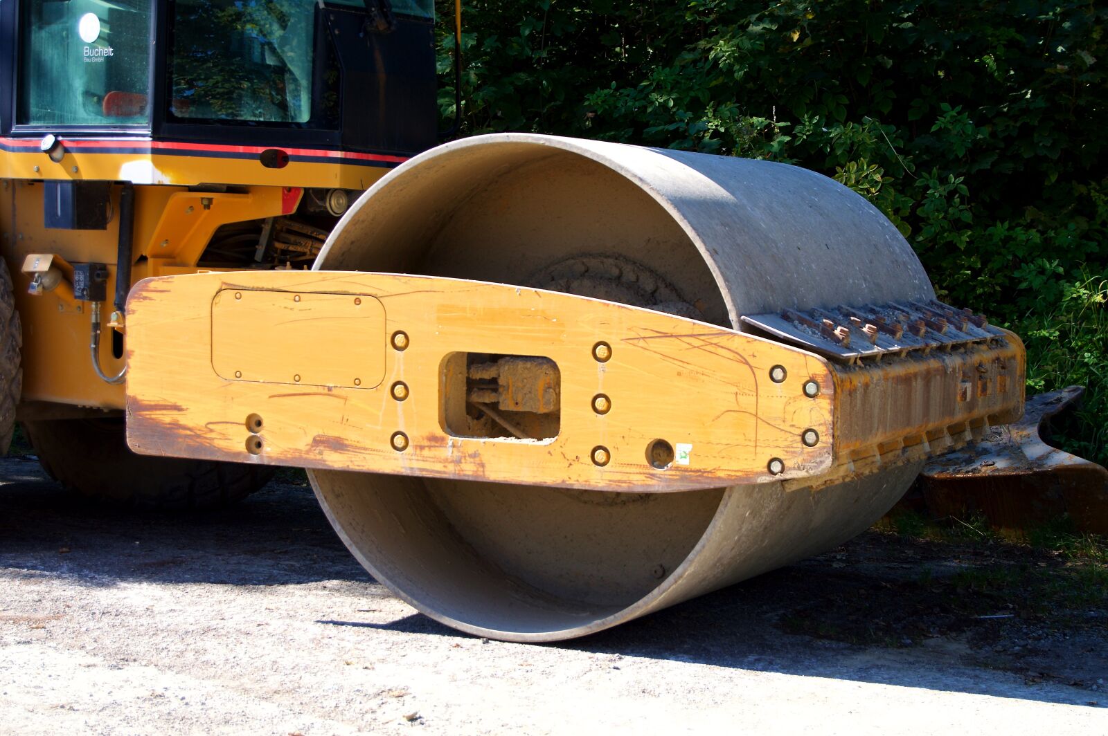 Nikon D3200 sample photo. Roll, road roller, grader photography
